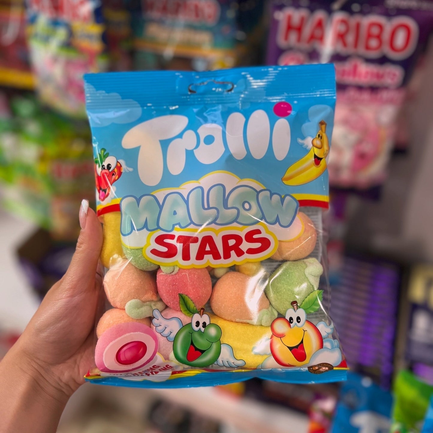 (GERMANY) TROLLI MALLOW STARS - 150G