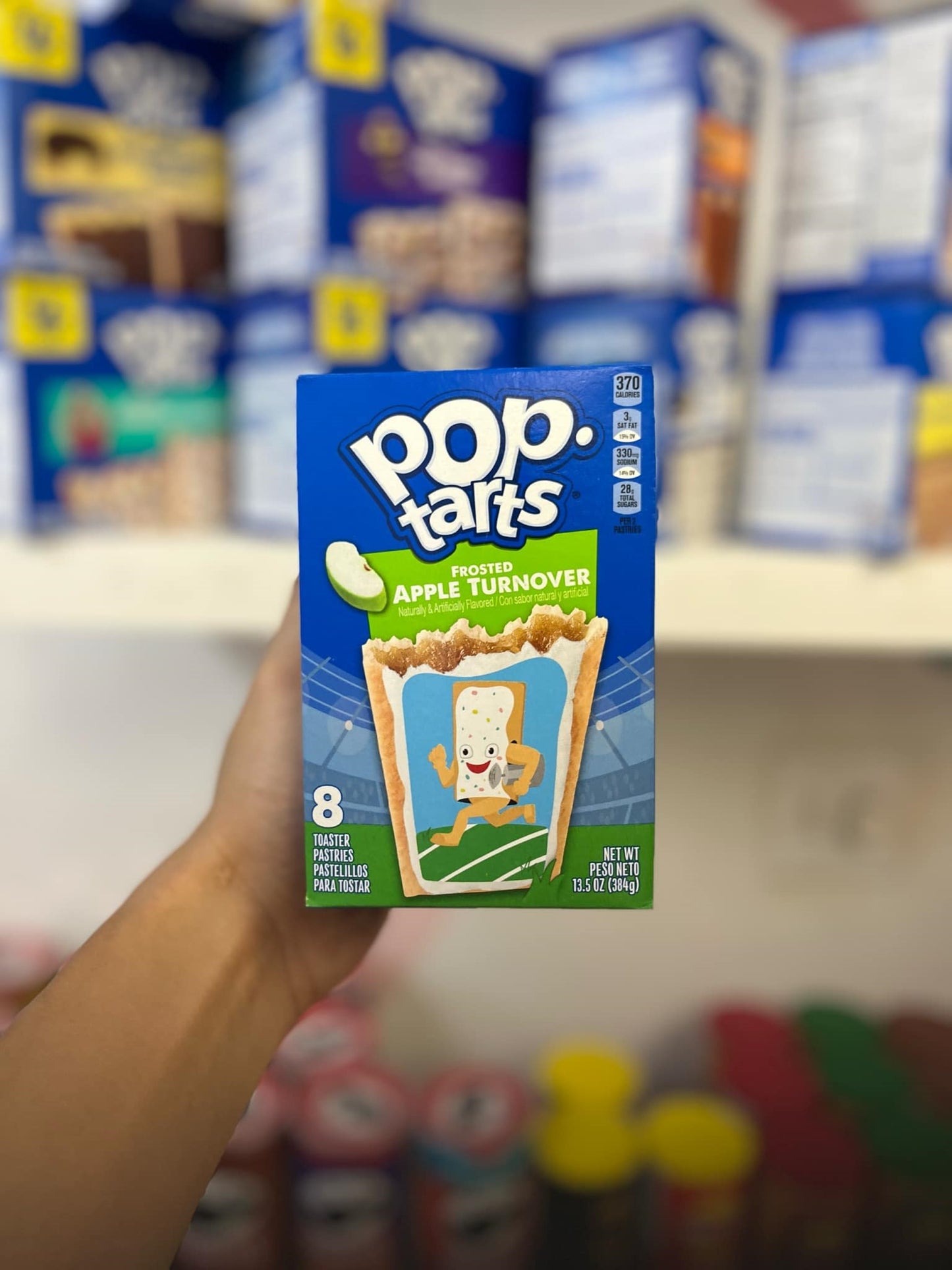 (USA) POP TARTS FROSTED APPLE TURNOVER🍏🥧 - 8PK