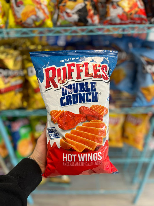 Ruffles Double Crunch Hot Wings Potato Chips - 7.25.oz