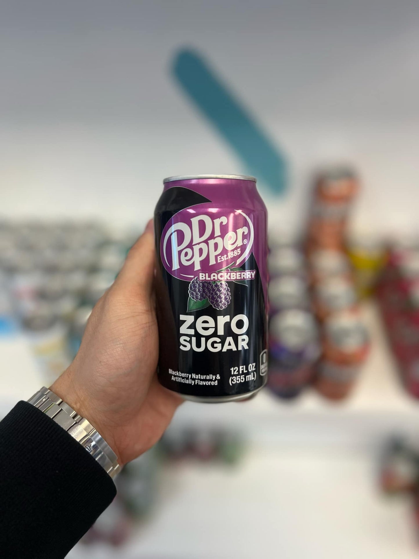 Dr. Pepper Blackberry Zero Sugar - 355mL