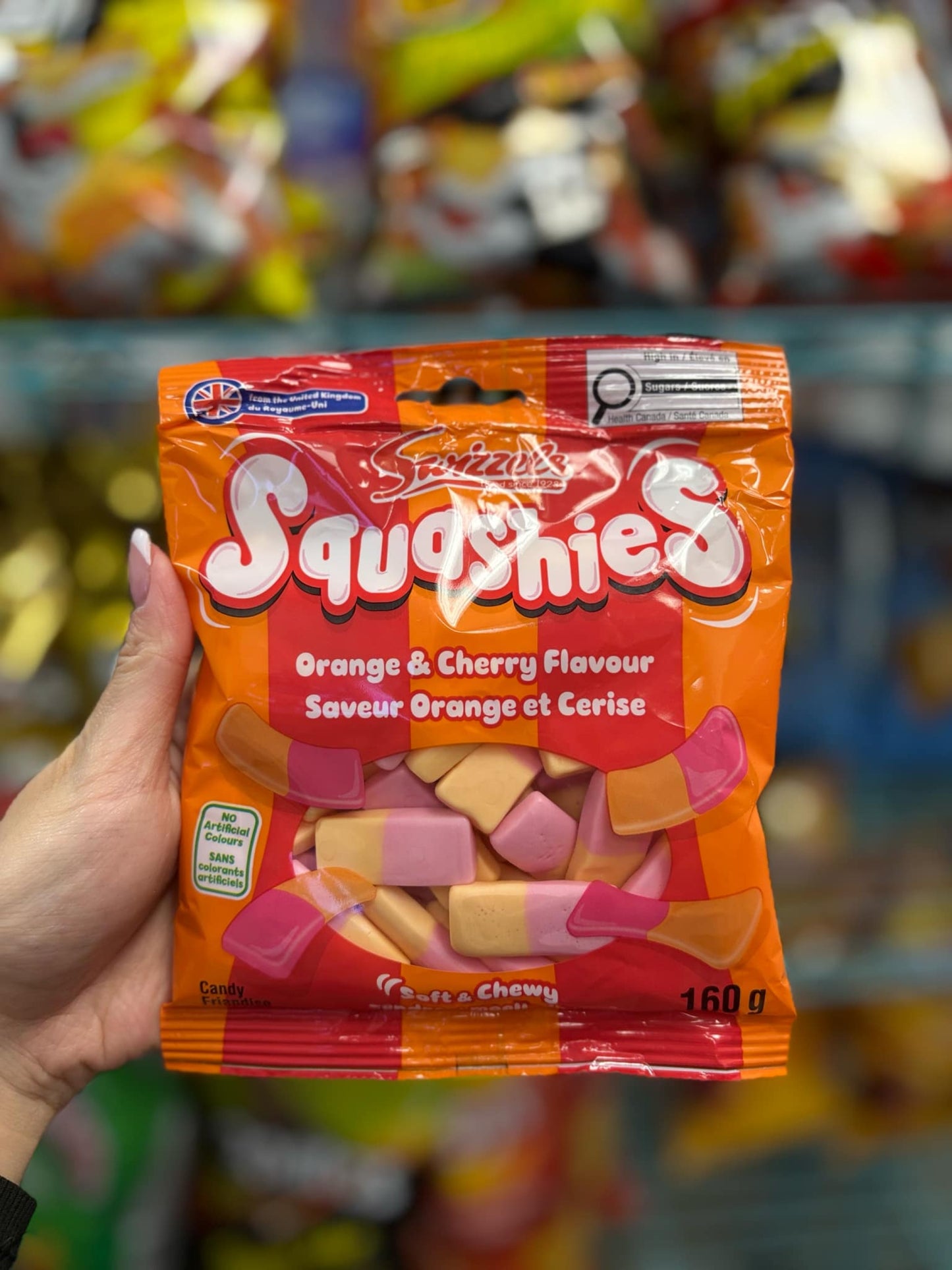 Squashies Orange & Cherry - 160g