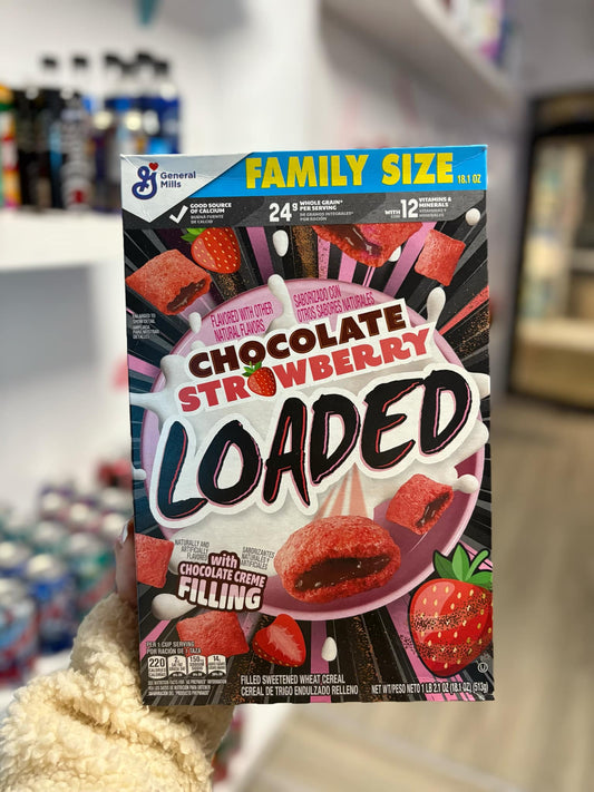 General Mills Chocolate Strawberry Cereal – Loaded with Chocolate Creme Filling