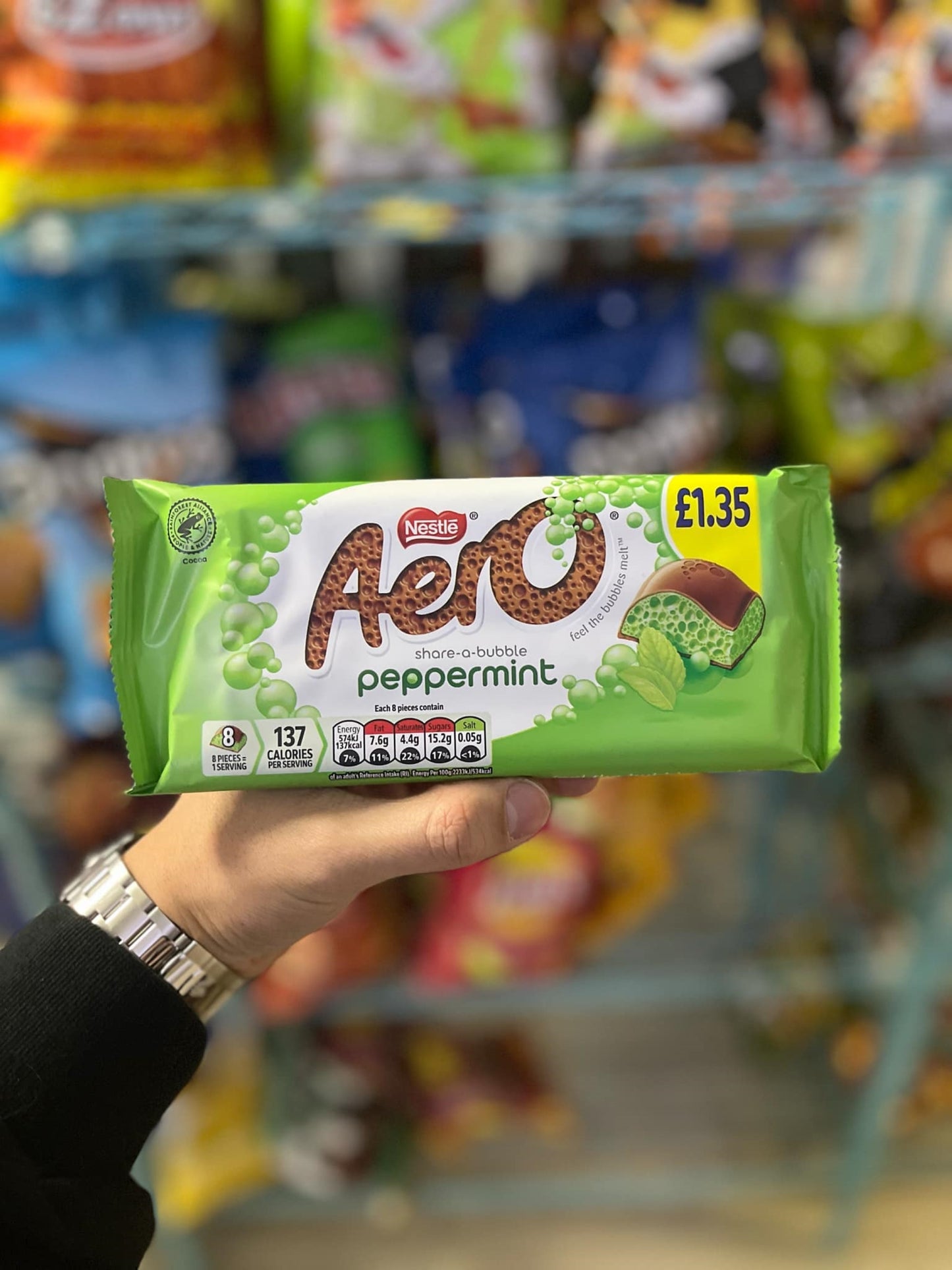 (UK) NESTLE AREO PEPPERMINT🍫🌿- 90G
