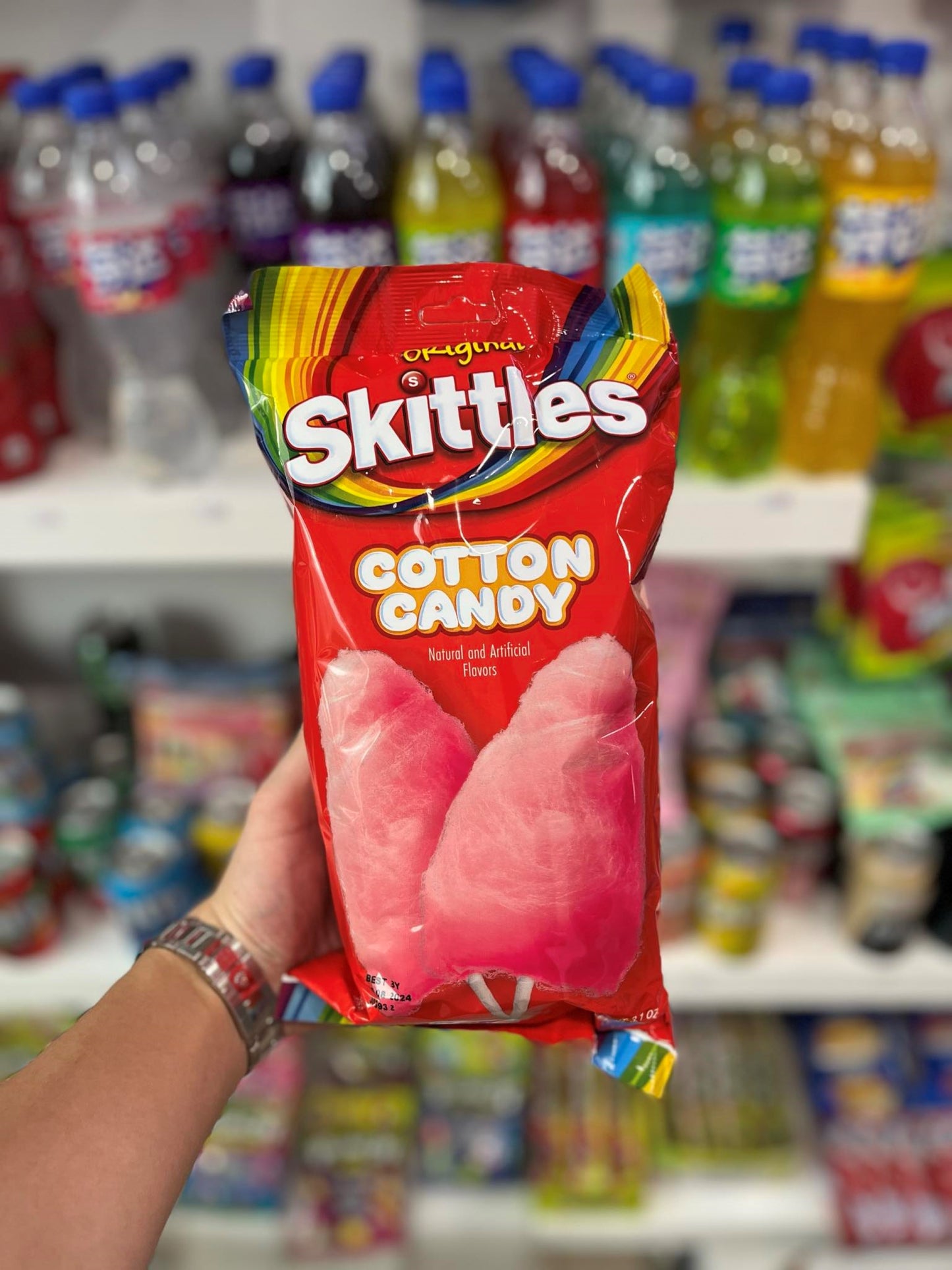 BARBE À PAPA ORIGINALE SKITTLES - 3,1 OZ