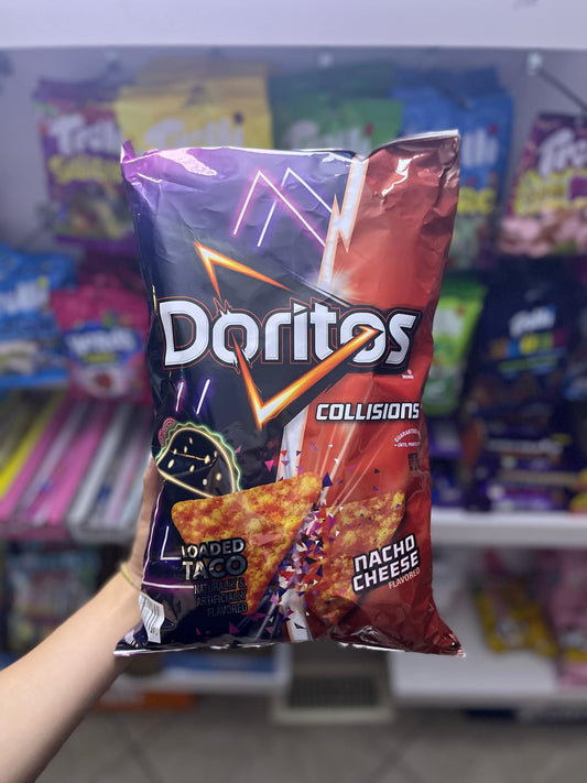 (USA) DORITOS COLLIONS LOADED TACO & NACHO CHEESE - 9OZ