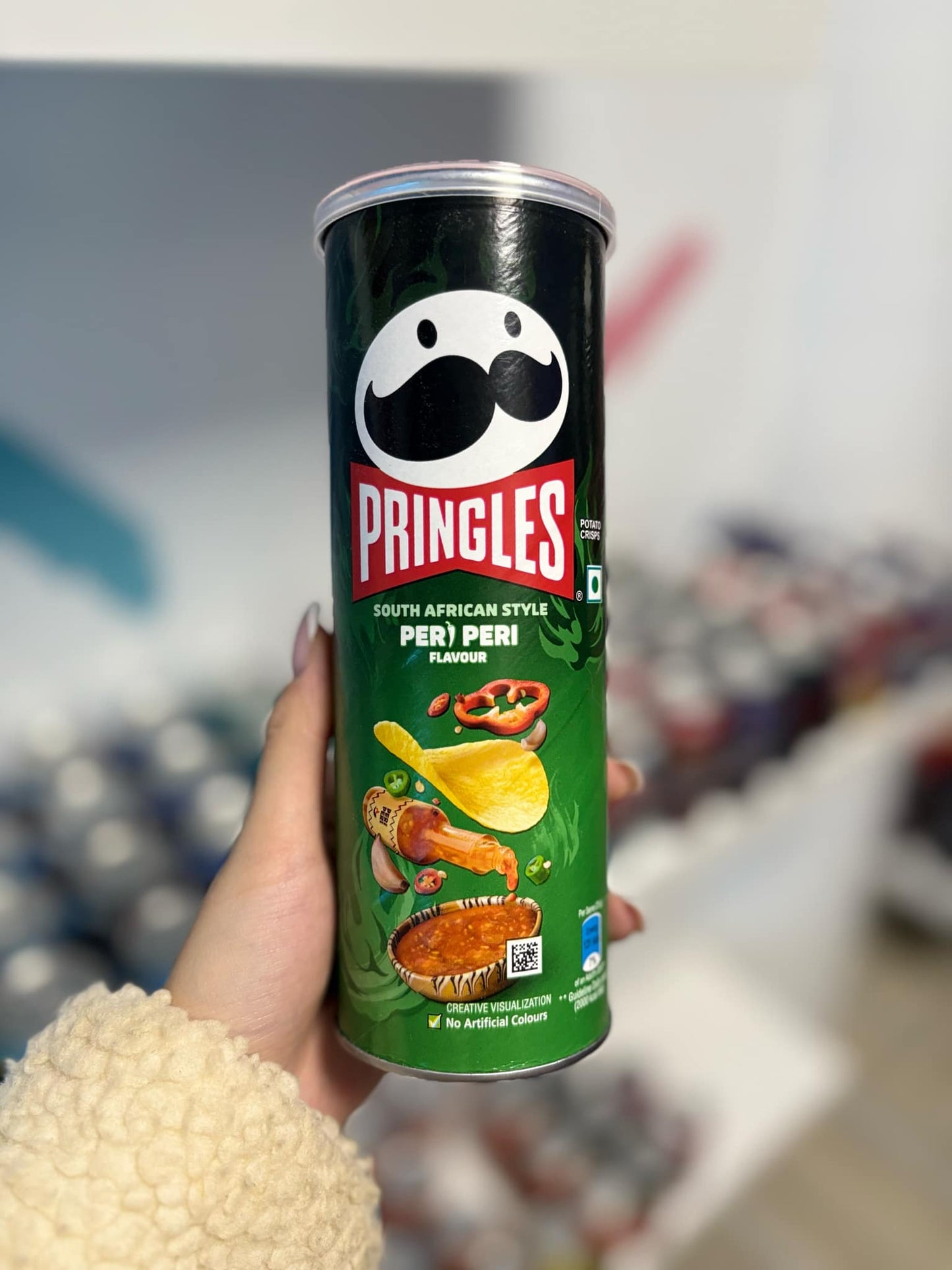 Pringles South African Style Peri Peri Flavor – Spicy & Bold Snack Delight
