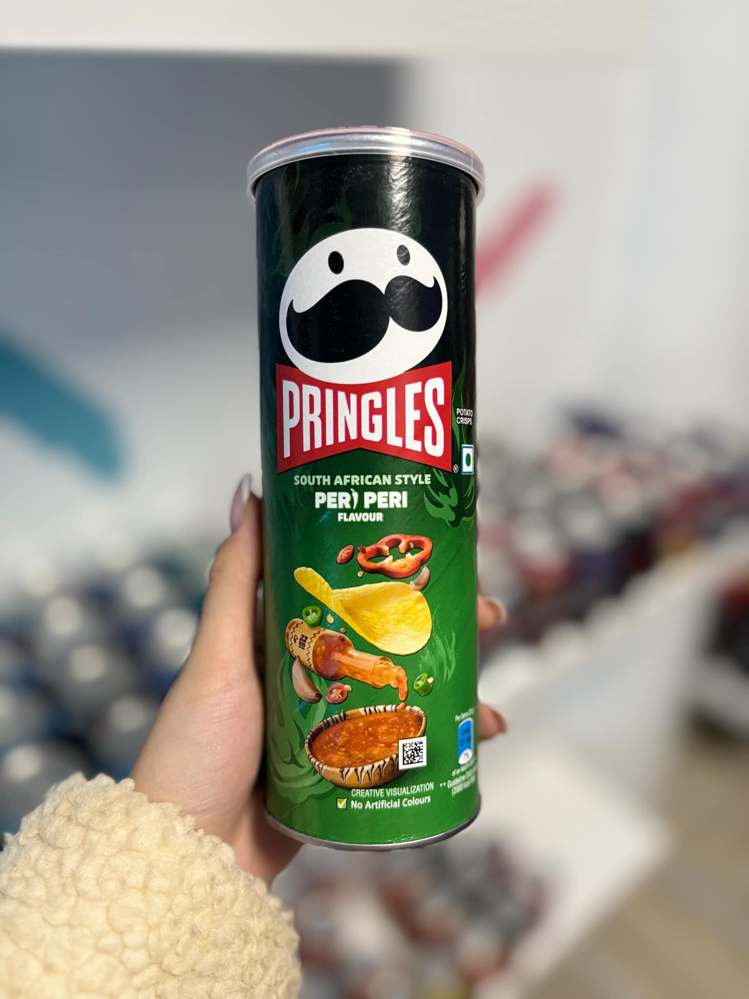 Pringles South African Style Peri Peri Flavor – Spicy & Bold Snack Delight