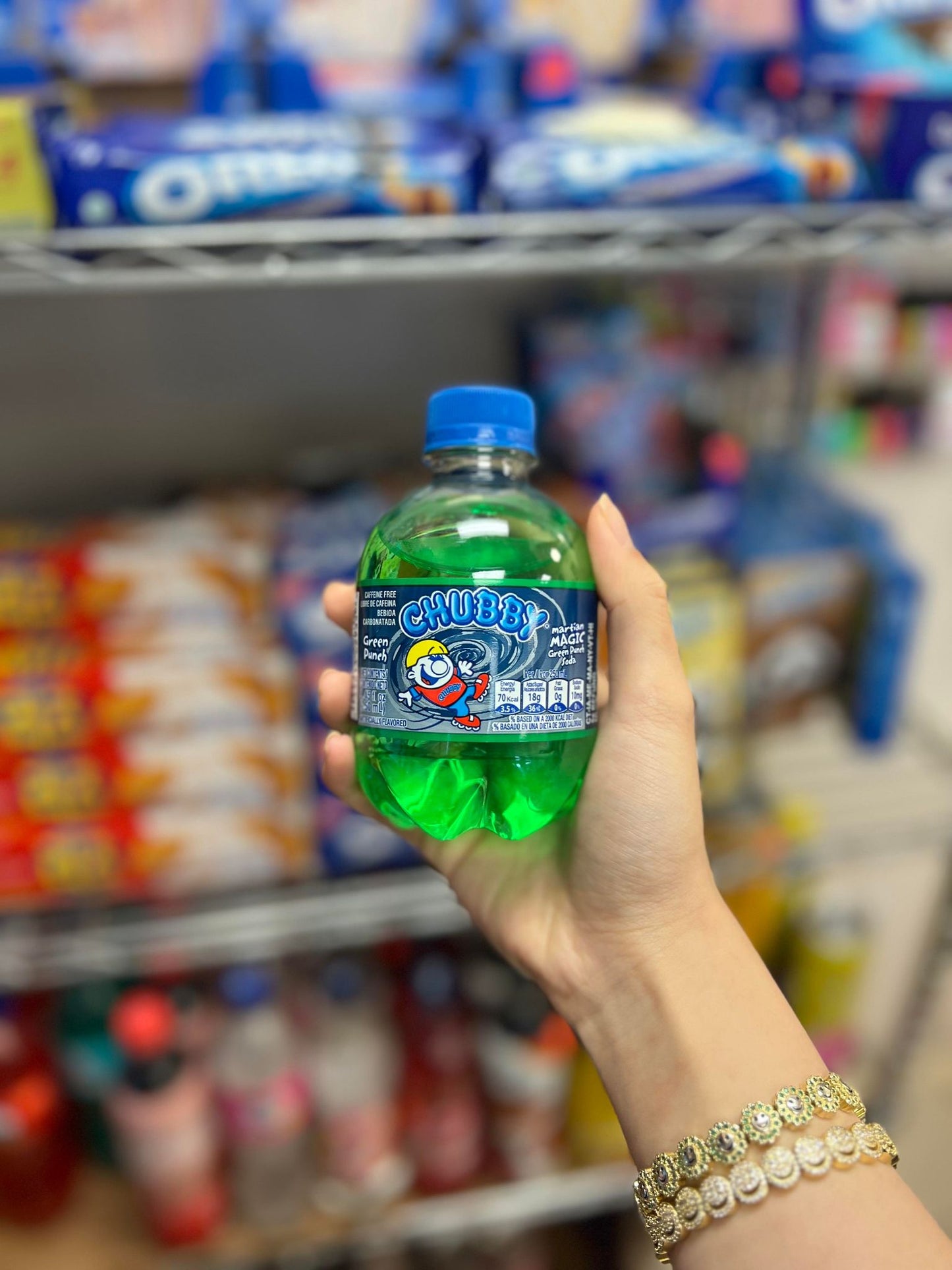 CHUBBY GREEN PUNCH SODA - 250ML
