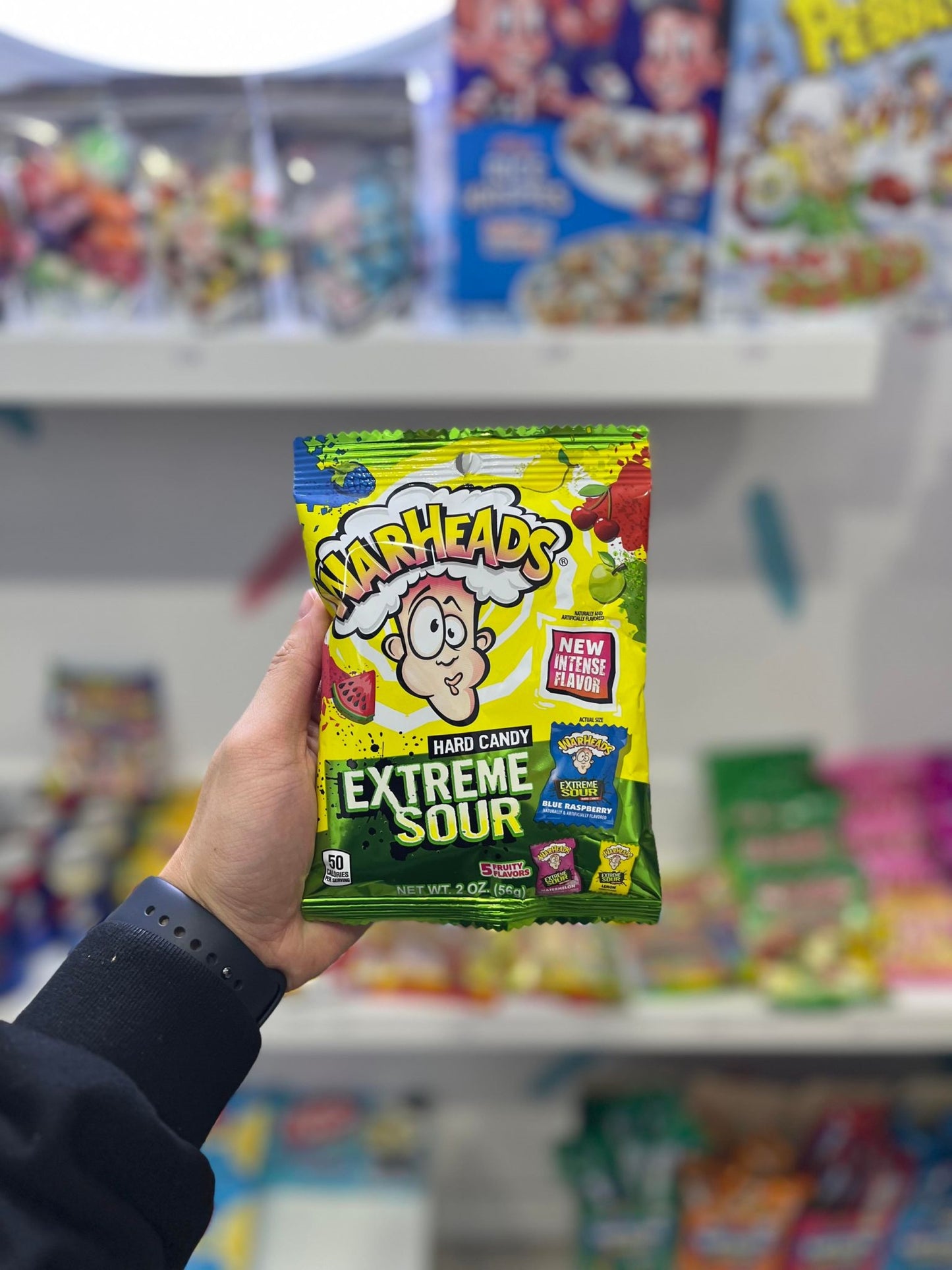 WARHEADS EXTREME SOUR HARD CANDY - 56G