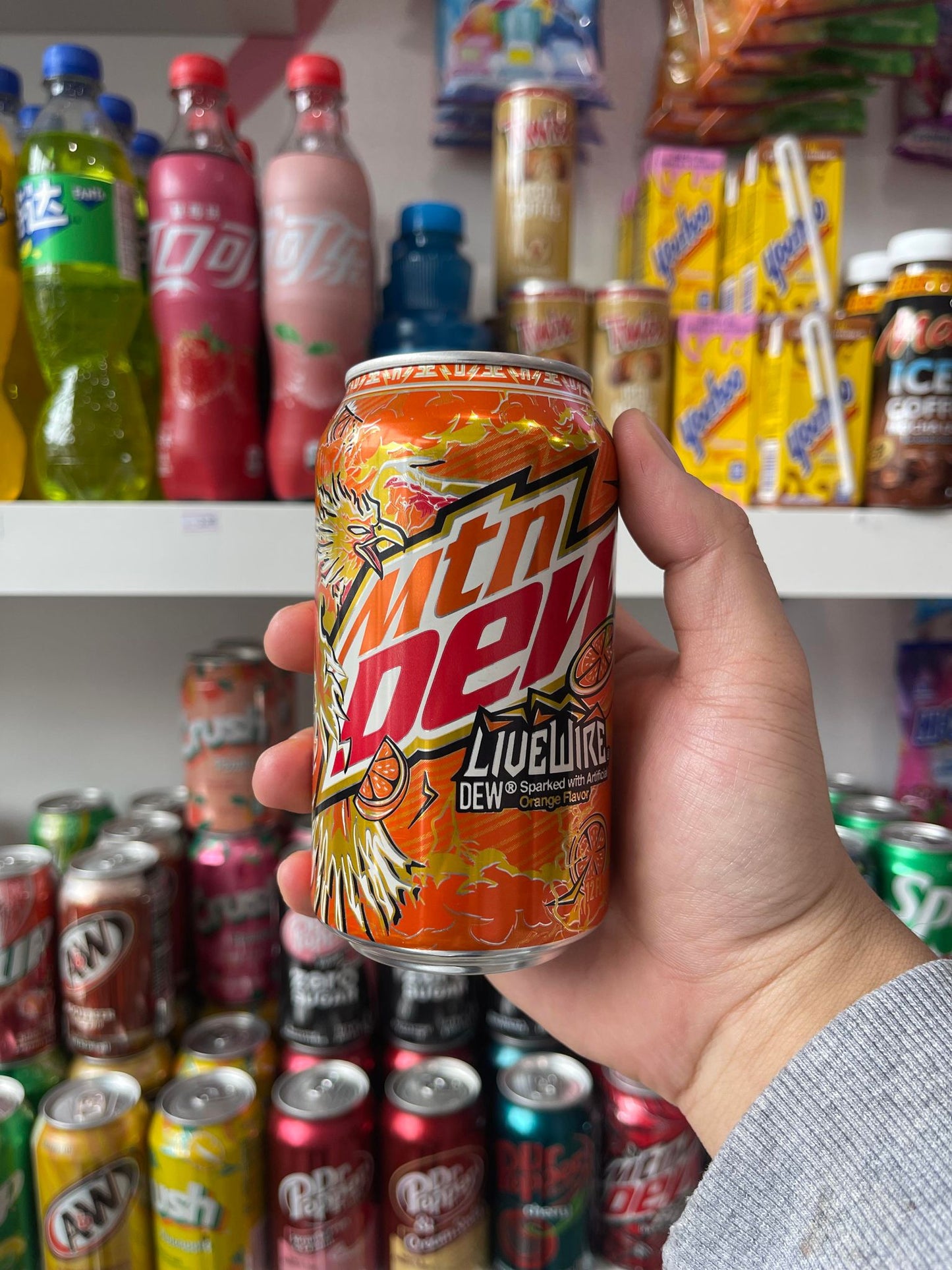 MOUNTAIN DEW - LIVEWIRE ORANAGE 335ml