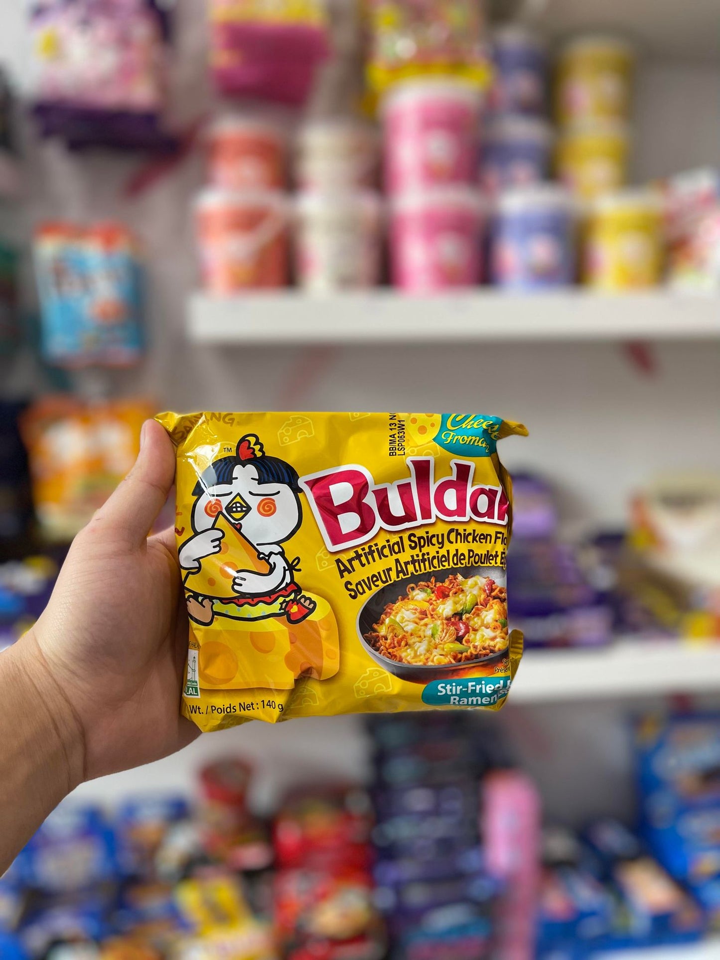 BULDAK - STIR FRY SPICY CHICKEN WITH CHEESE