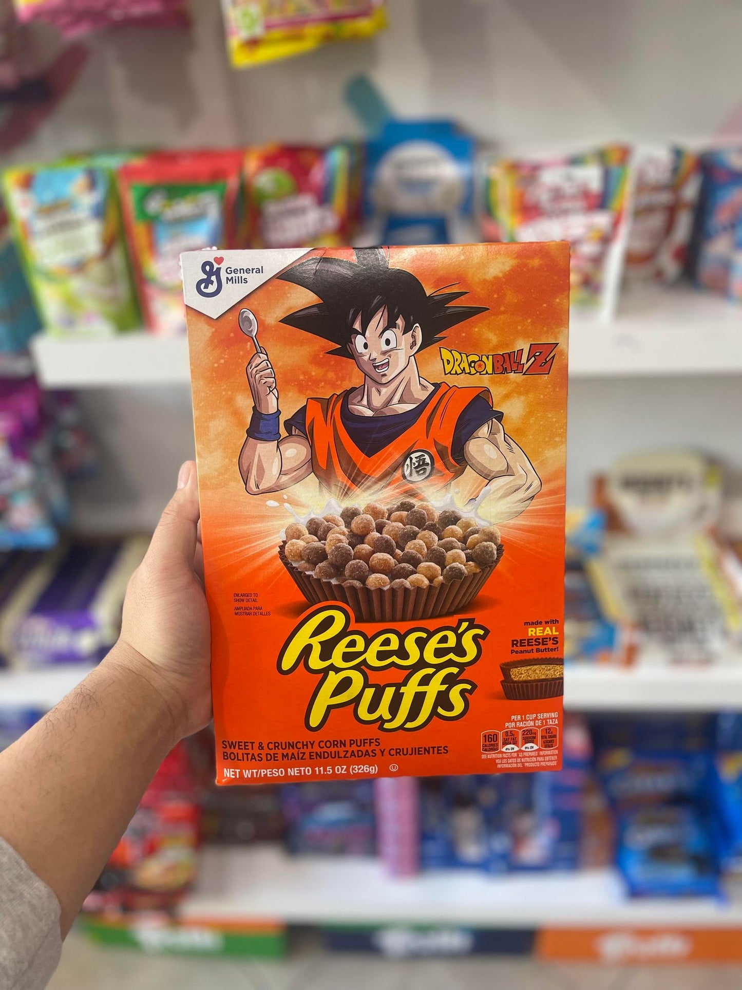 (USA) REESE'S PUFFS DRAGONBALL Z EDITION - 558G COLLECTABLE