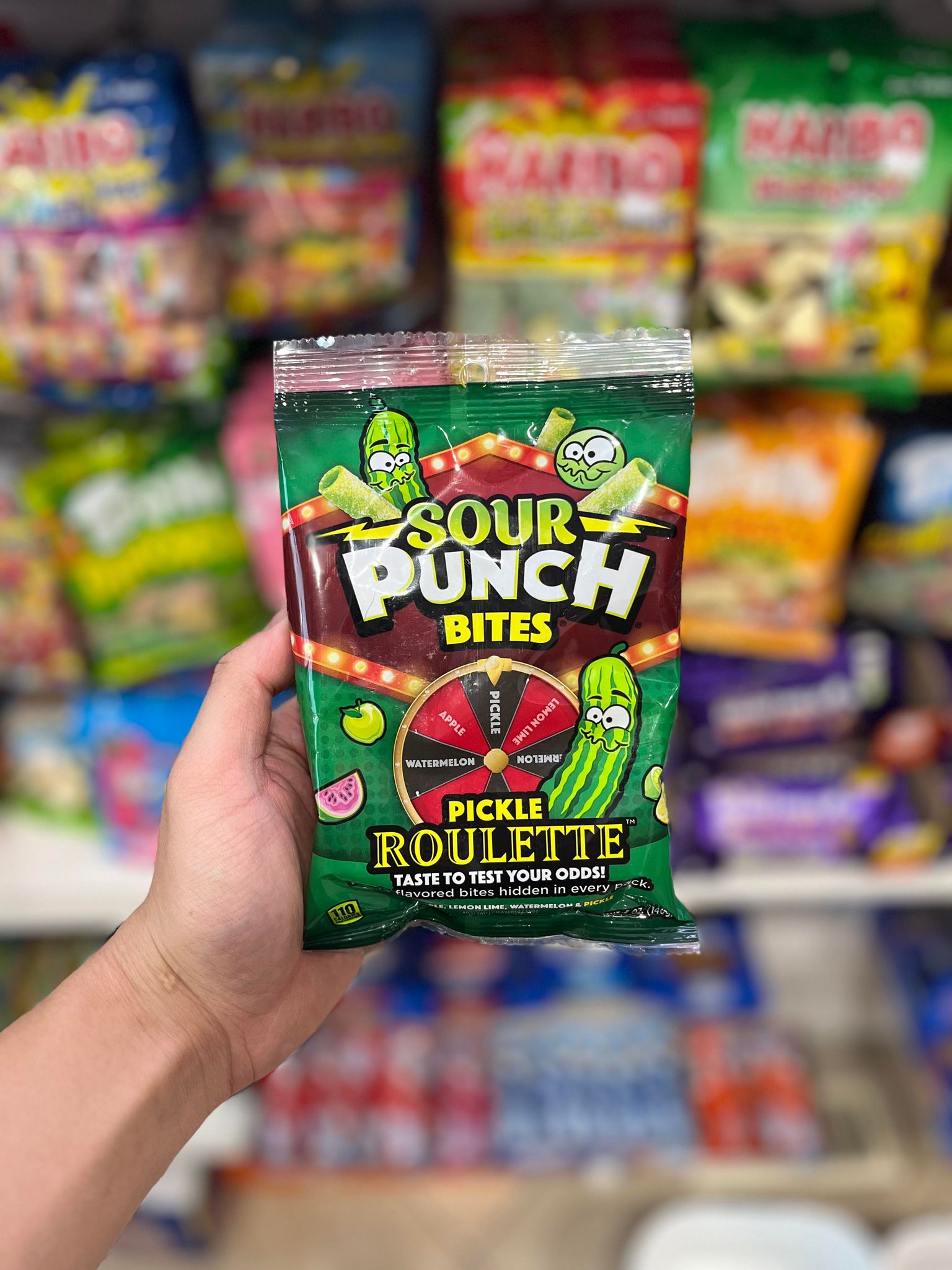 SOUR PUNCH BITES - PICKLE ROULETTE – Snack Bar Co