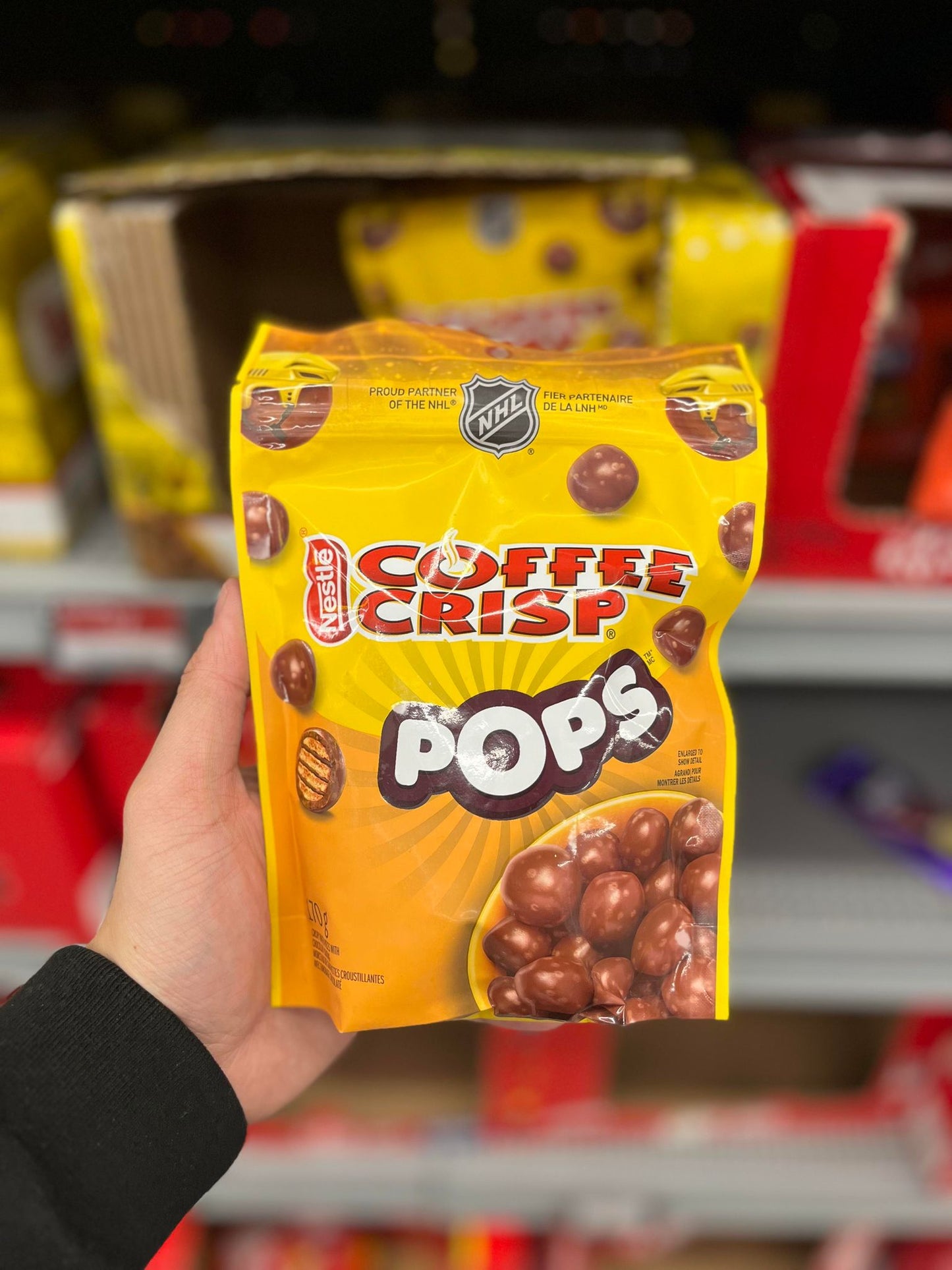 COFFEE CRISP - PARTENARIAT POPS LNH (CANADA) - 170g