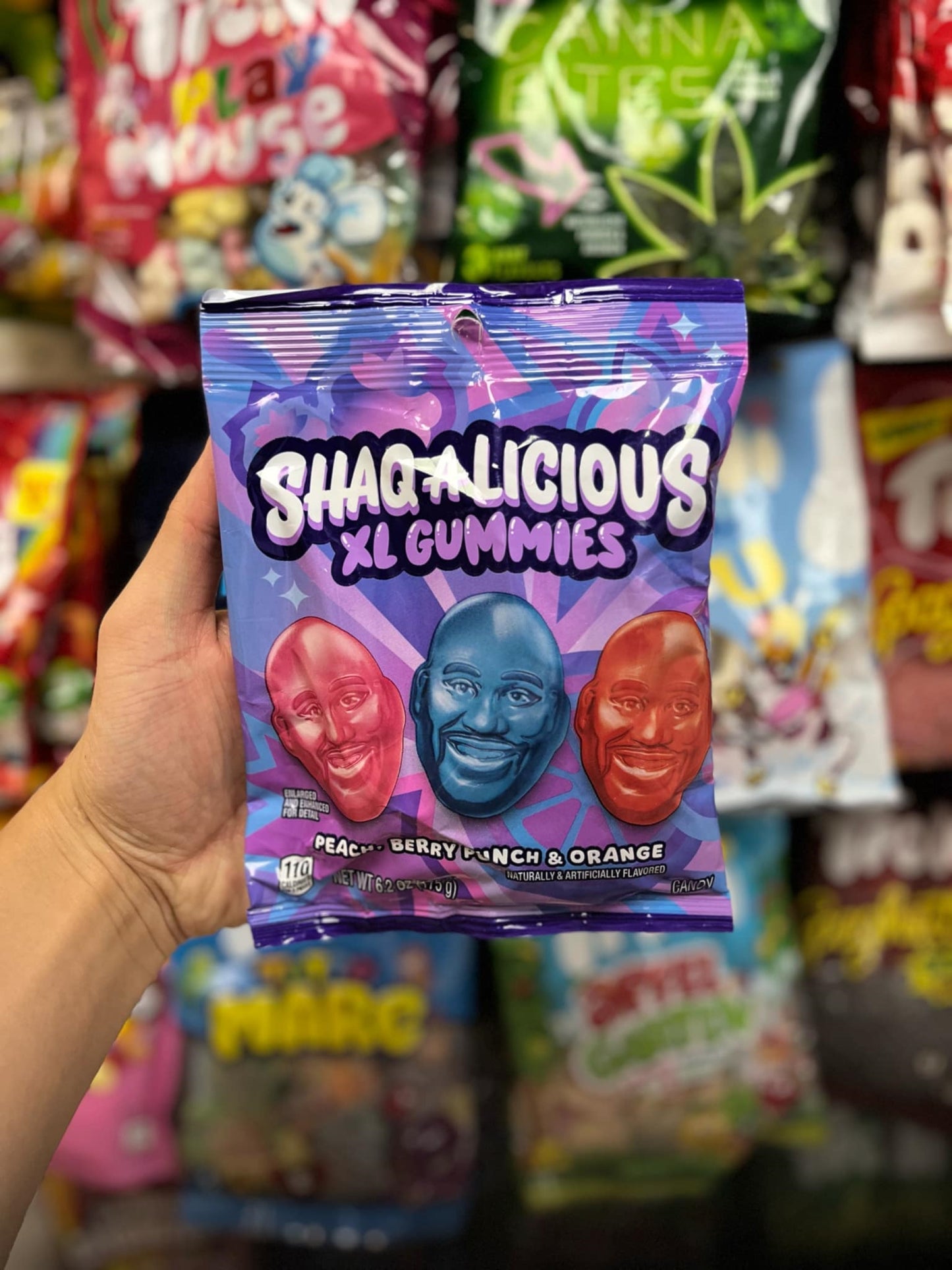 SHAQALICIOUS XL GUMMIES🍇🍊 - 175G