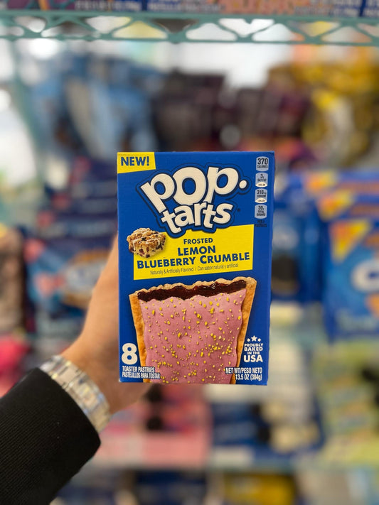 Pop Tarts Frosted Lemon Blueberry Crumble - 8pk