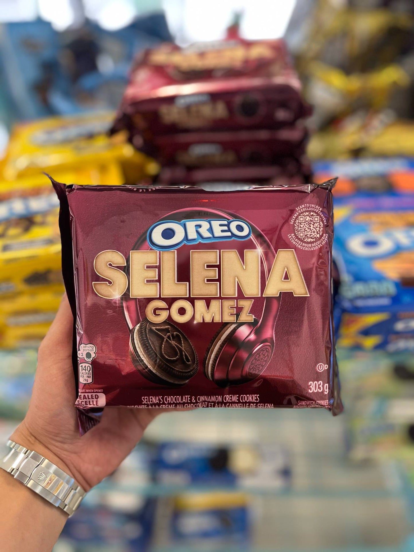 NEW Limited Edition Selena Gomez Oreo – 303g