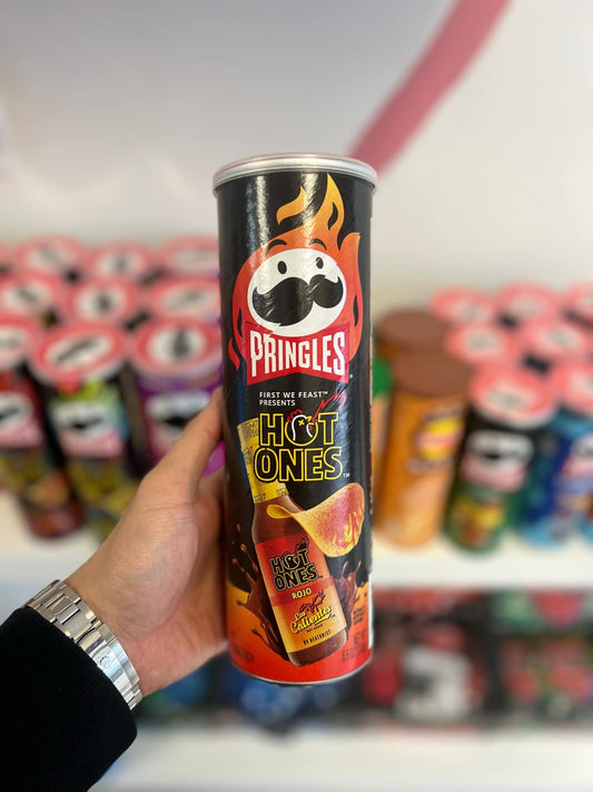 Pringles Hot Ones Los Calientes Rojo - 158g