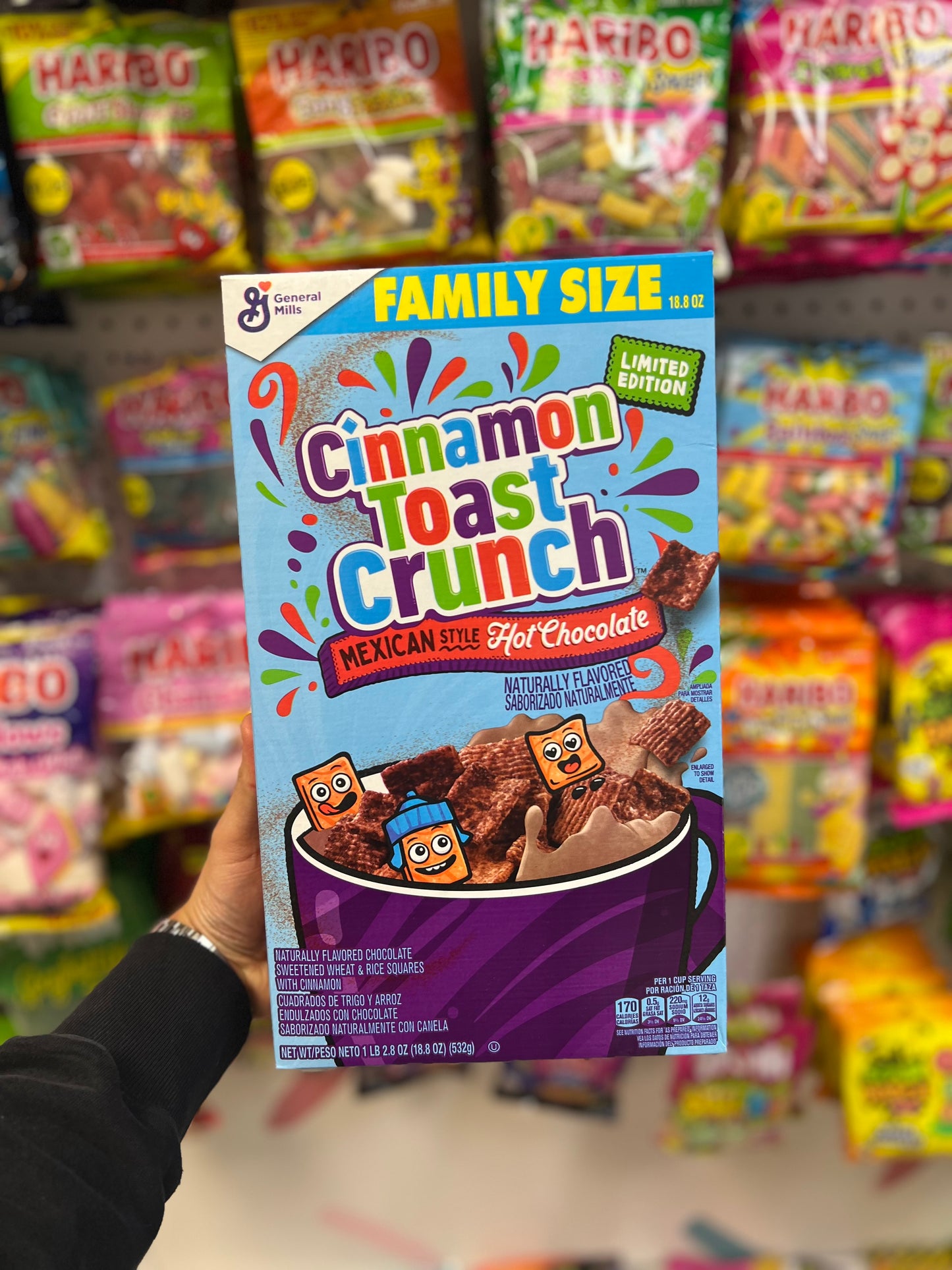 Cinnamon Toast Crunch Mexican Hot Chocolate – Limited Edition Family Size | Rare Exotic Cereal Worldwide Shipping