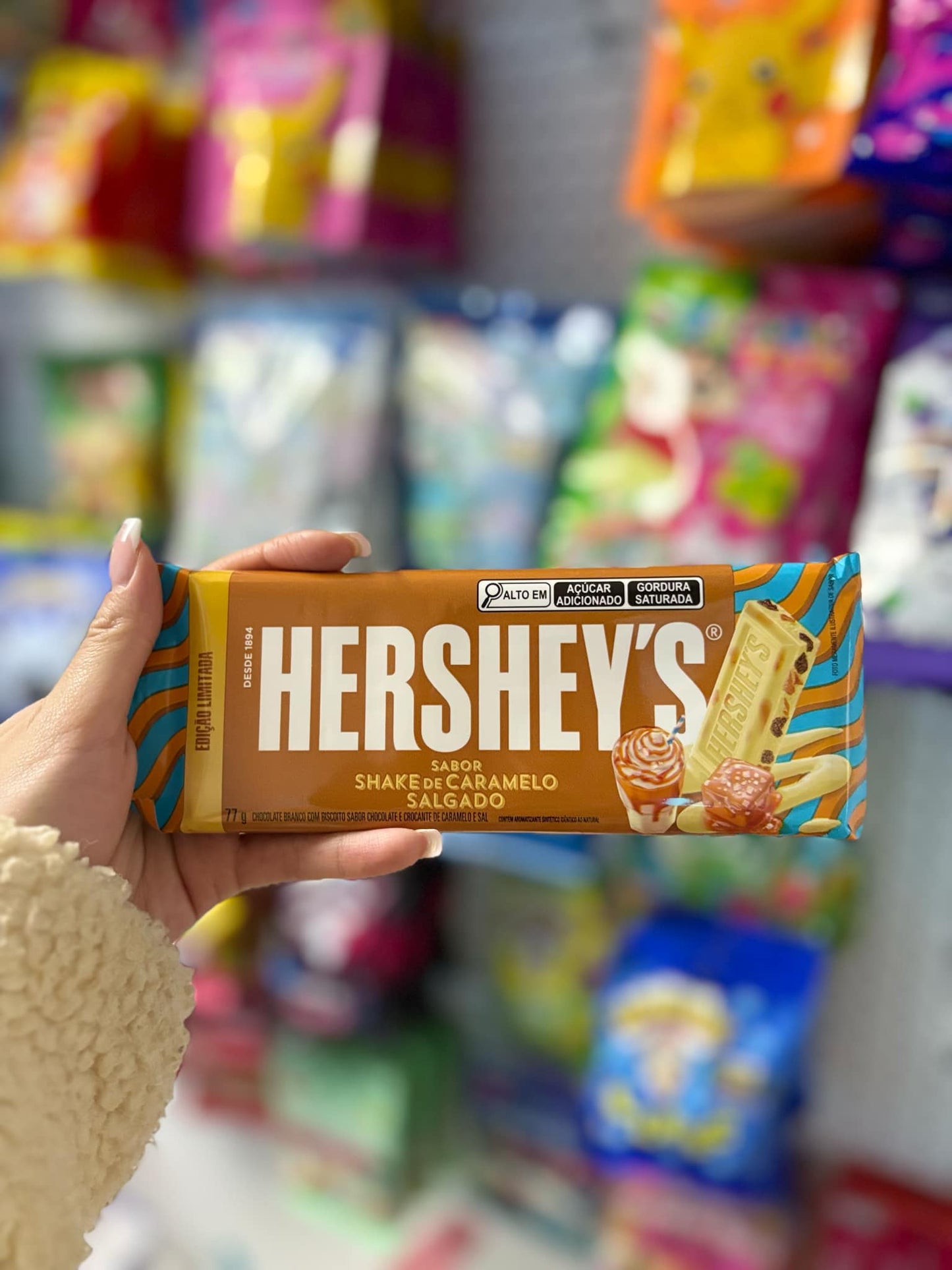 Hershey's Sabor Shake de Caramelo Salgado – Delícia Cremosa do Brasil