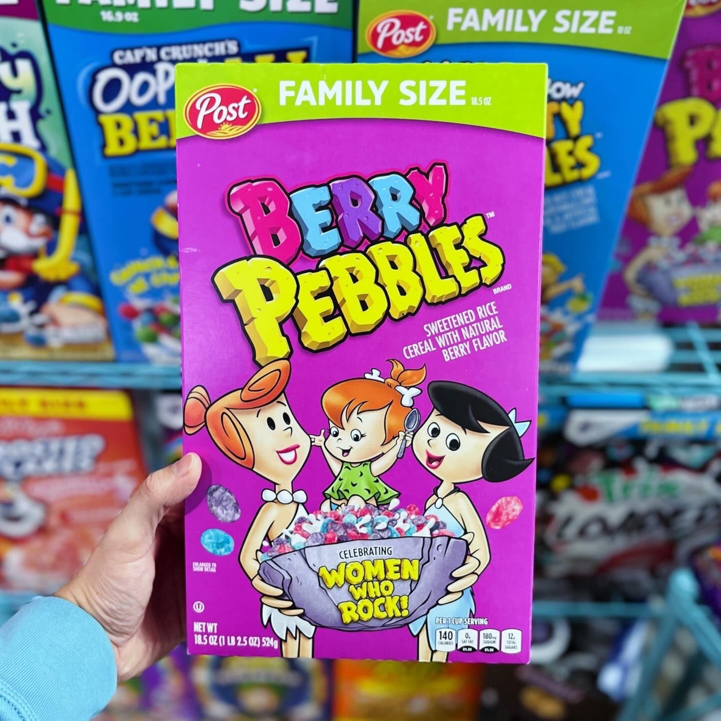 (USA) BERRY PEBBLES WOMEN WHO ROCK (TAILLE FAMILLE) - 524G