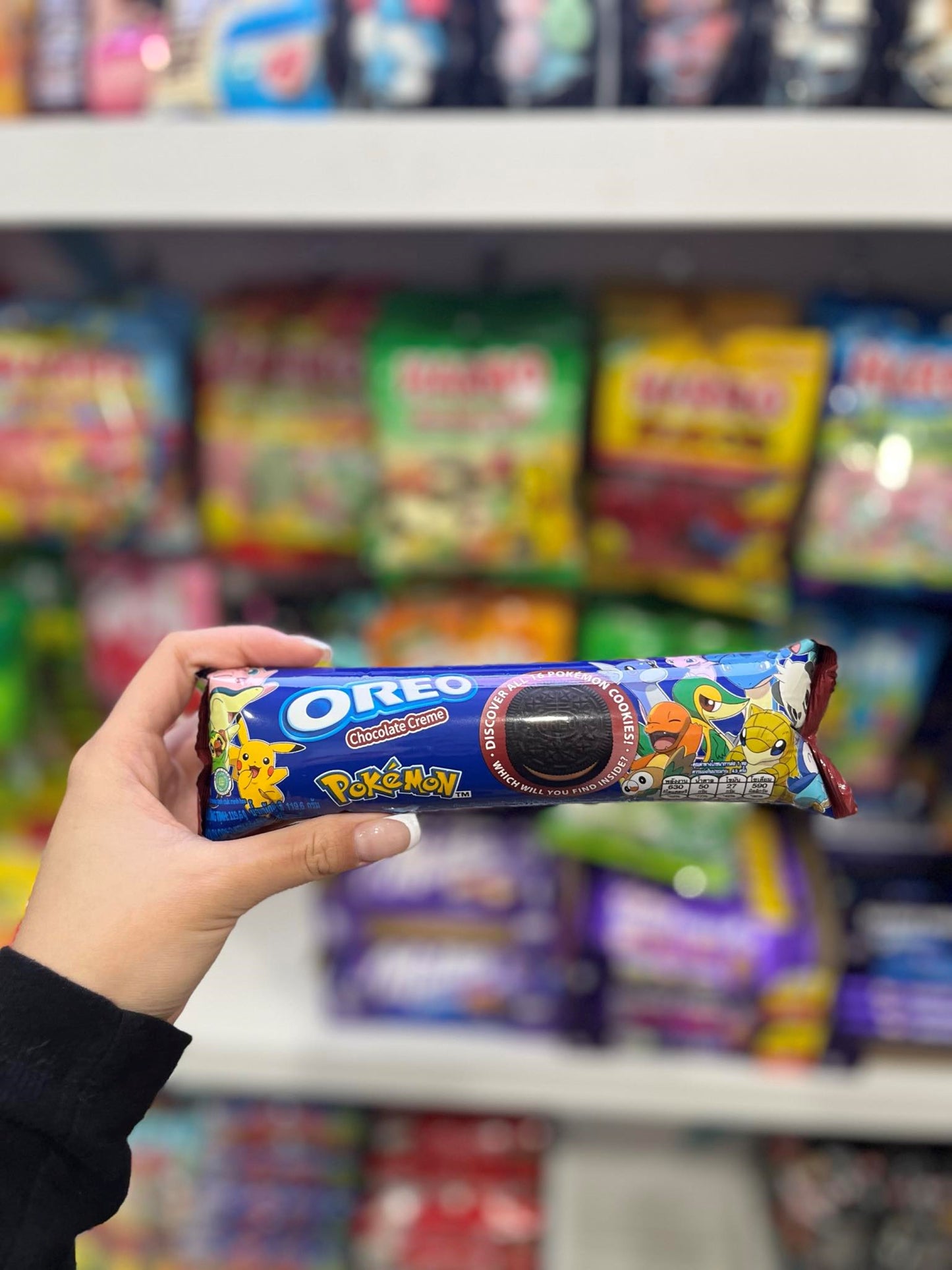 (INDONESIA) OREO X POKEMON CHOCOLATE CREME - 119.6G