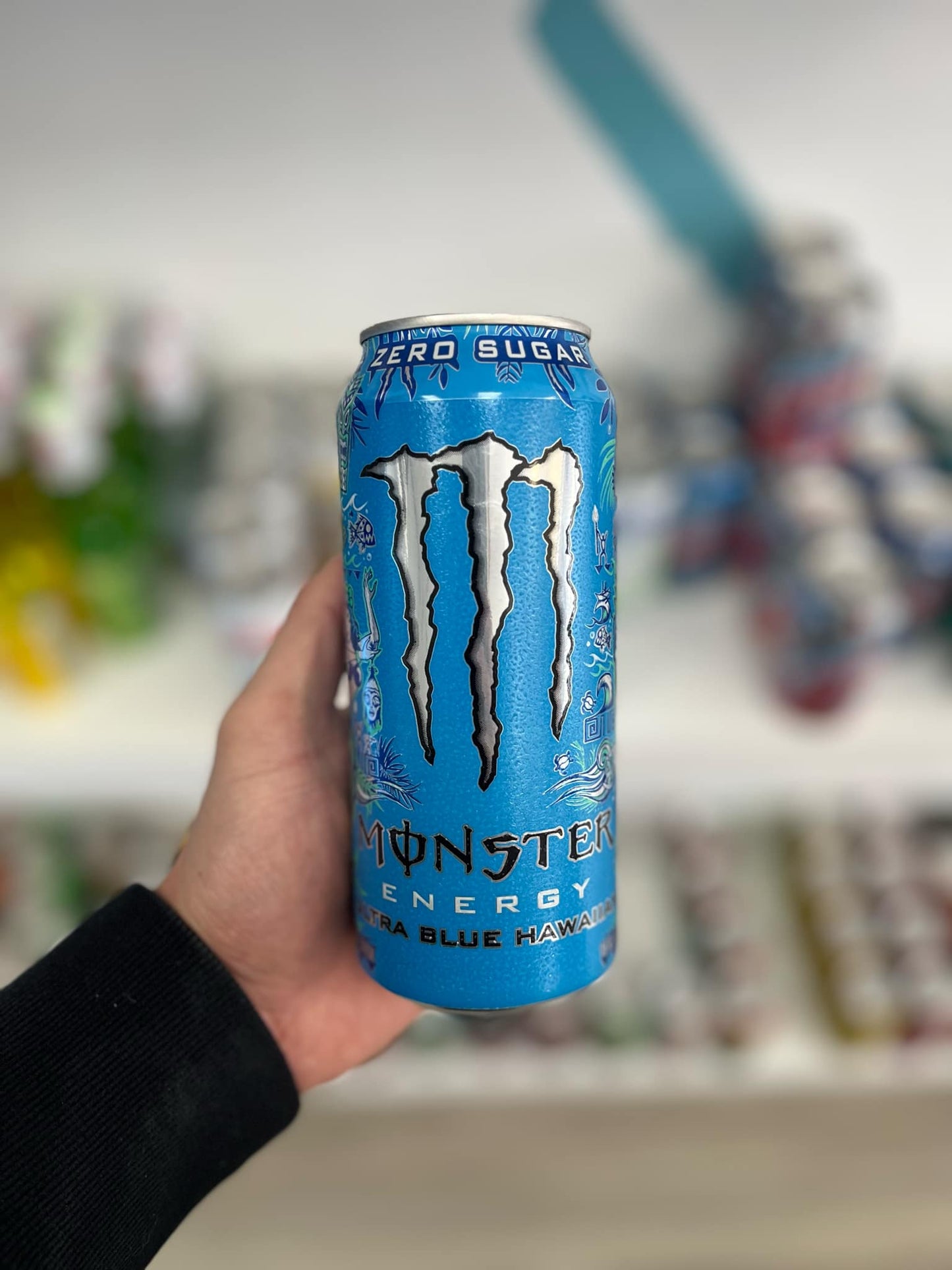 Monster Energy Extra Blue Hawaiian Zero Sugar – Tropical & Refreshing Energy Boost