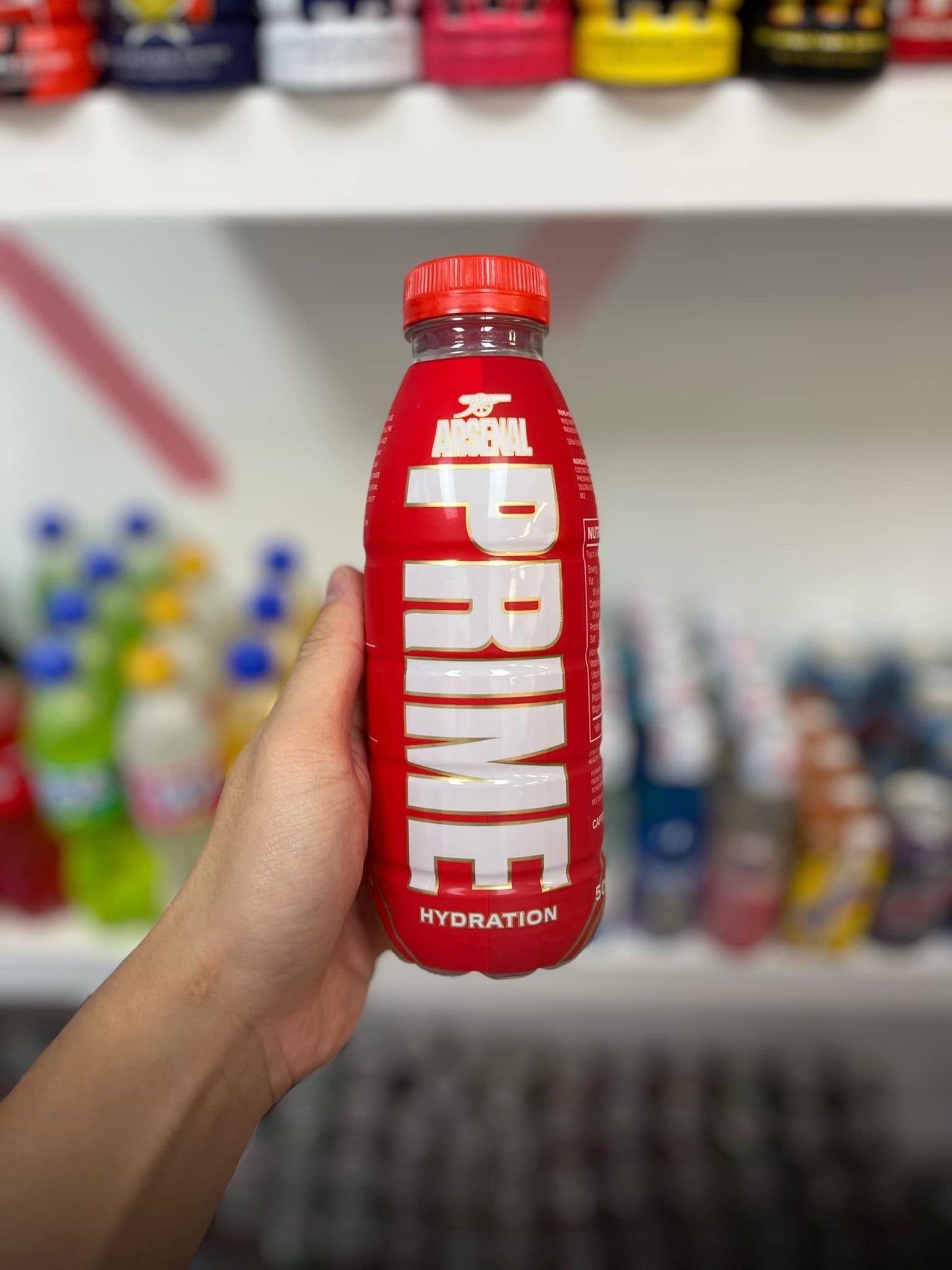 ARSENAL PRIME HYDRATION (LIMITED EDITION)⚽💧 - 500ML