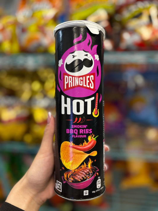 (Germany) Pringles Hot Smokin' BBQ Ribs - 160g