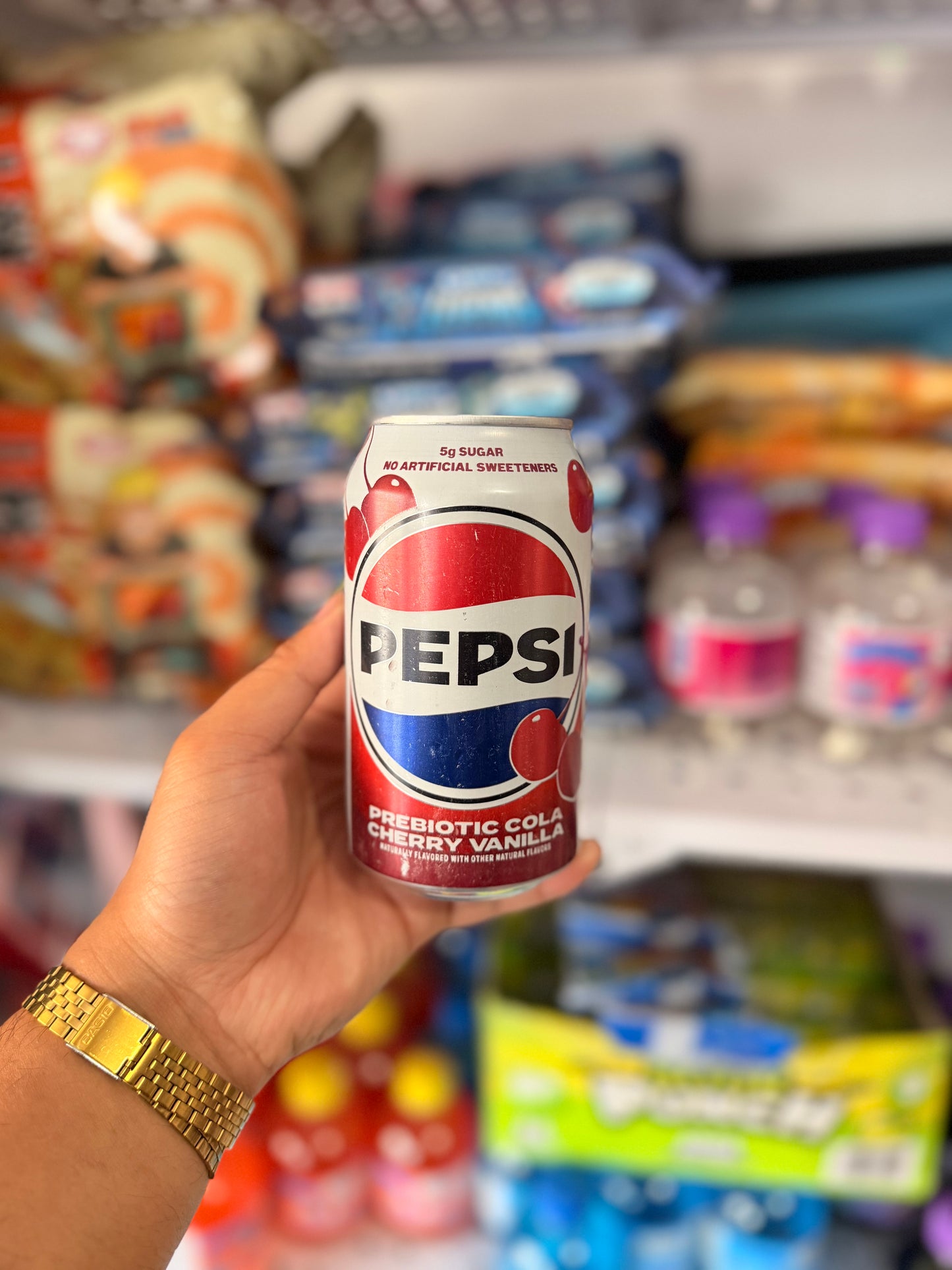 Pepsi Prebiotic Cherry Vanilla Cola 355mL
