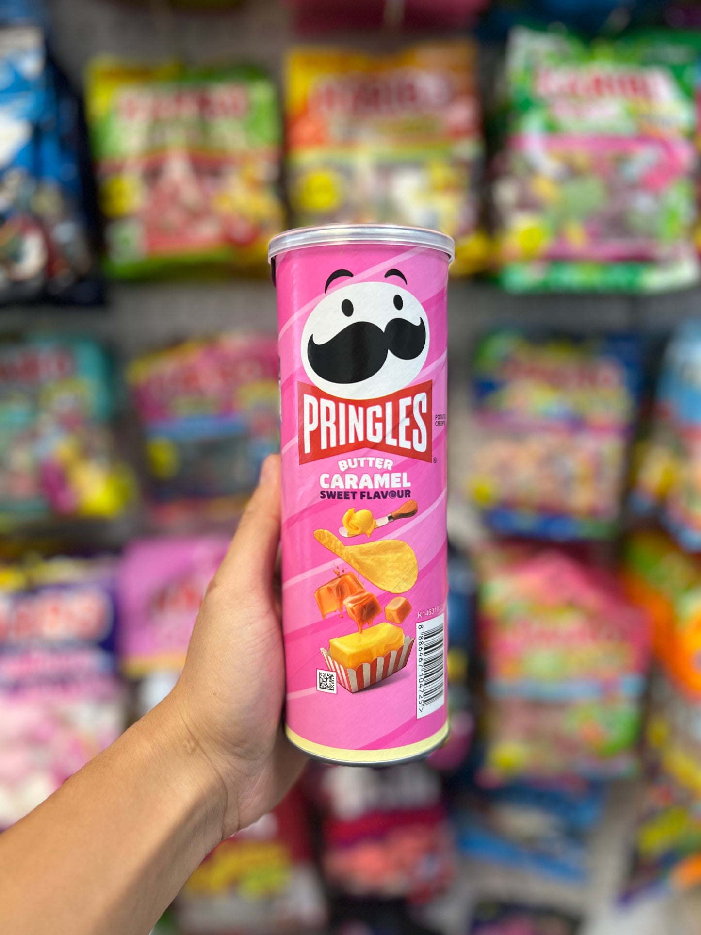 (Korea) Pringles Butter Caramel – Authentic Korea Snack International Shipping