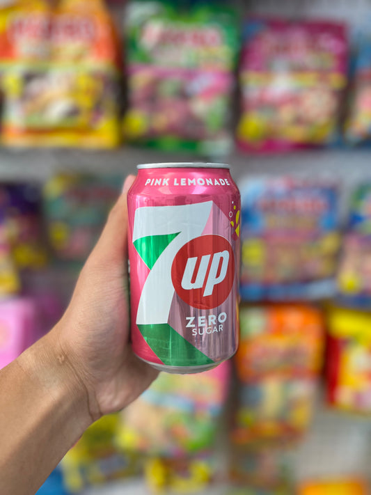 (UK) 7Up Pink Lemonade Zero Sugar - 330mL