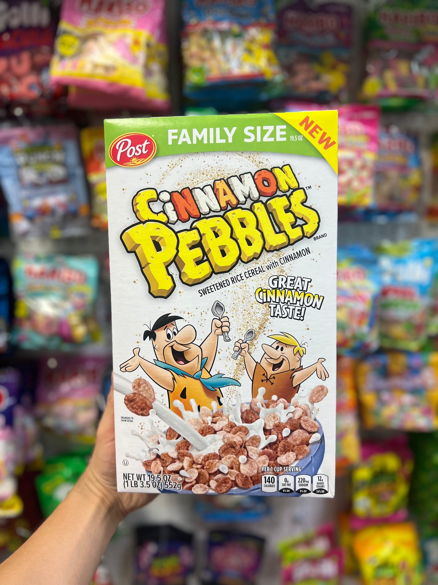 Cinnamon Pebbles Cereal
