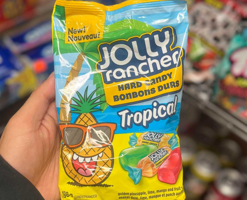 JOLLY RANCHER HARD CANDY TROPICAL - 130G