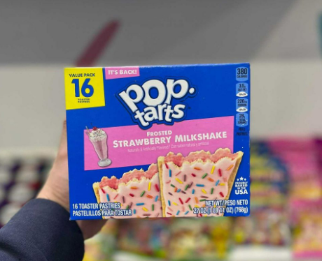 POP TARTS STRAWBERRY MILKSHAKE (USA) - 16PK