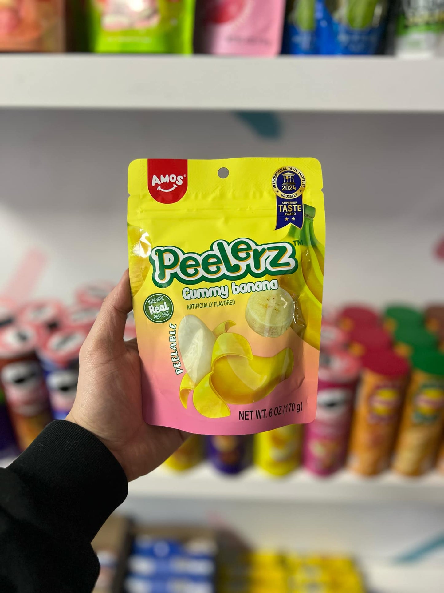 Peelerz Gummy Banana – Soft & Chewy Candy | Sweet Tropical Flavor