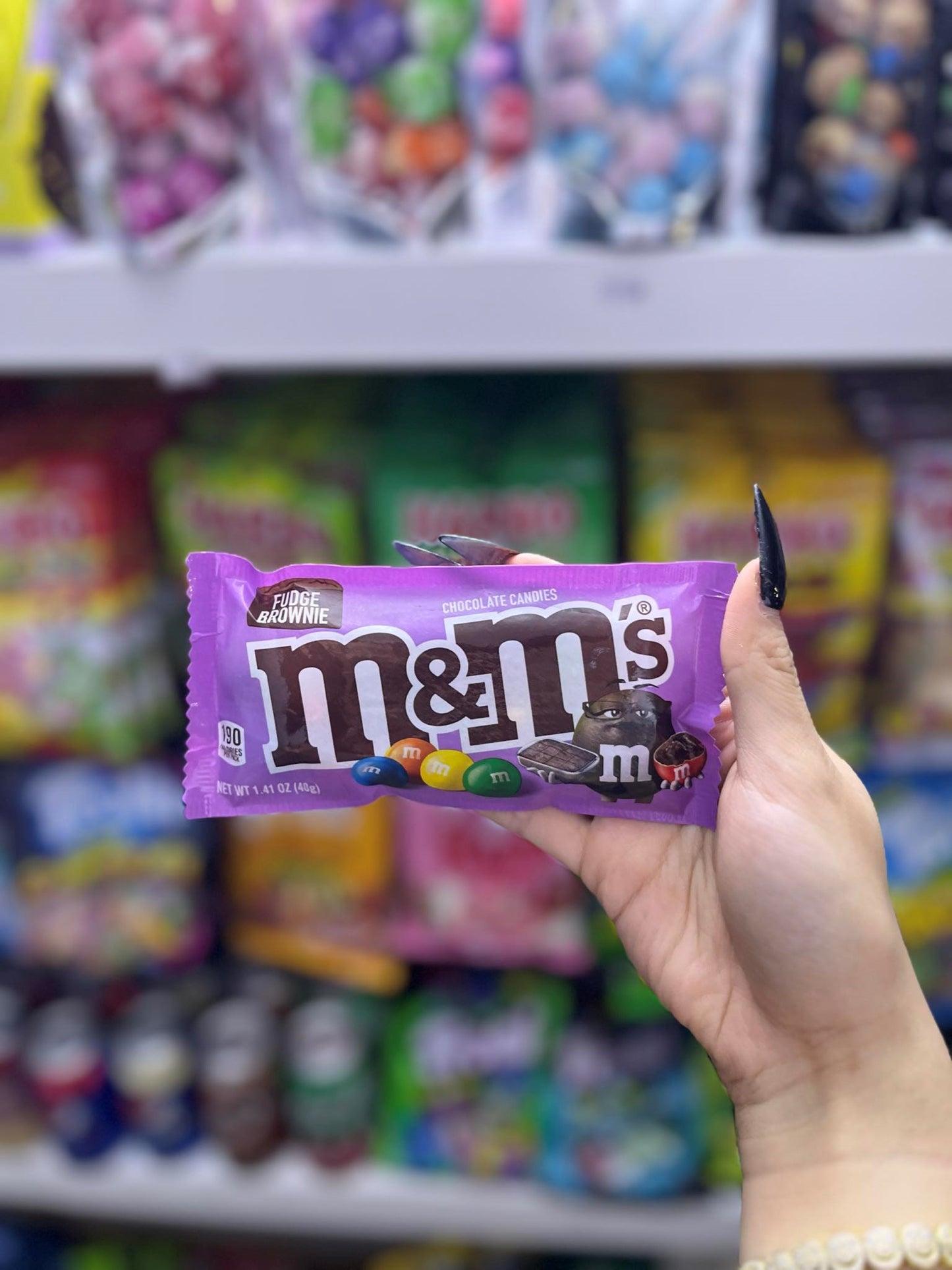 BROWNIE AU FUDGE AU CHOCOLAT M&M'S - 40G