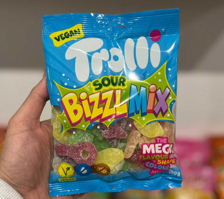 HARIBO SOUR BIZZLEMIX VEGAN 160g (GERMANY)
