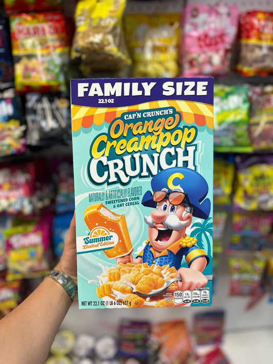 (USA) Cap'n Crunch Orange Creampop Crunch Cereal - 627g