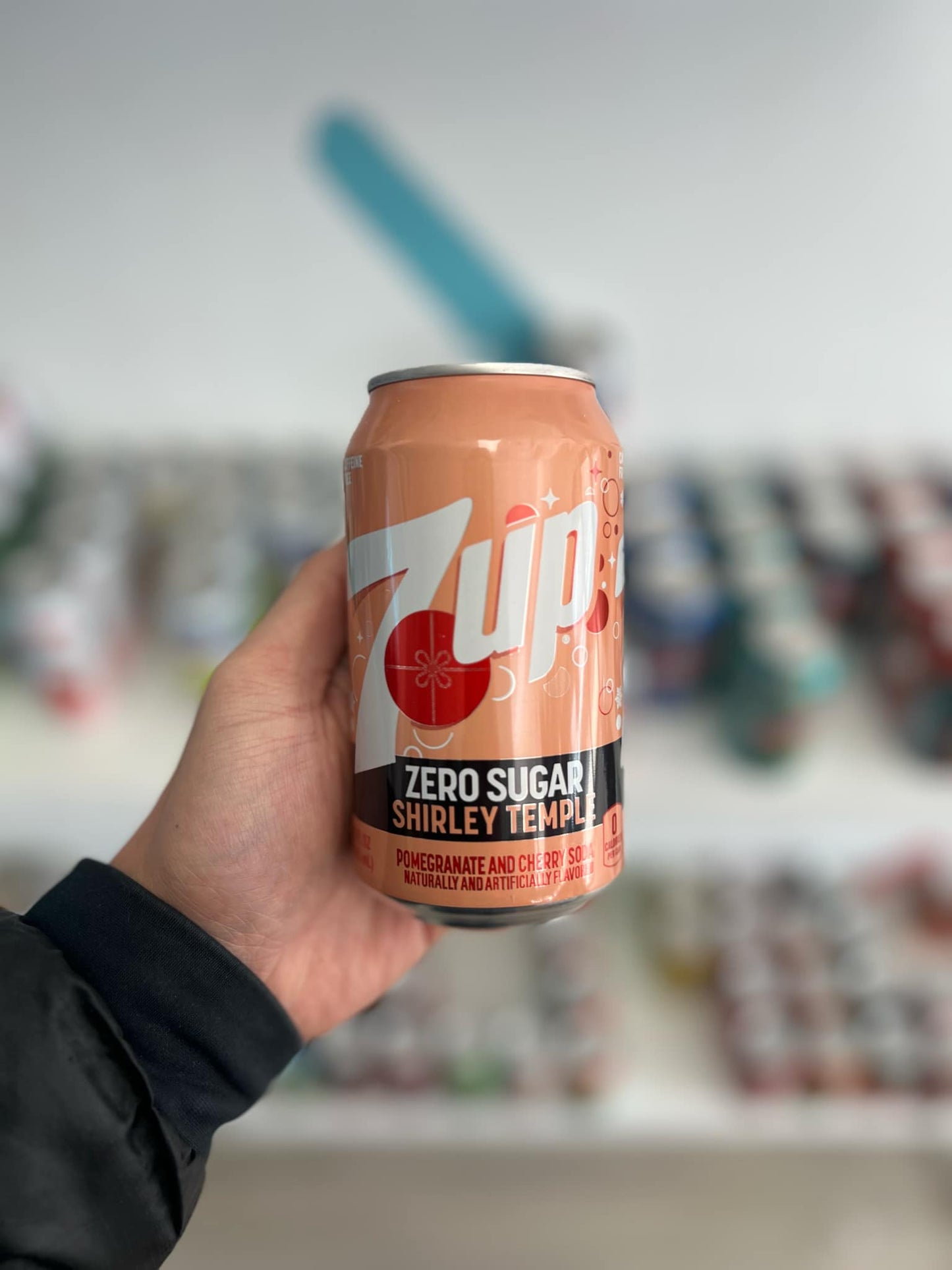 7UP Shirley Temple Zero Sugar – Refreshing Pomegranate & Cherry Twist