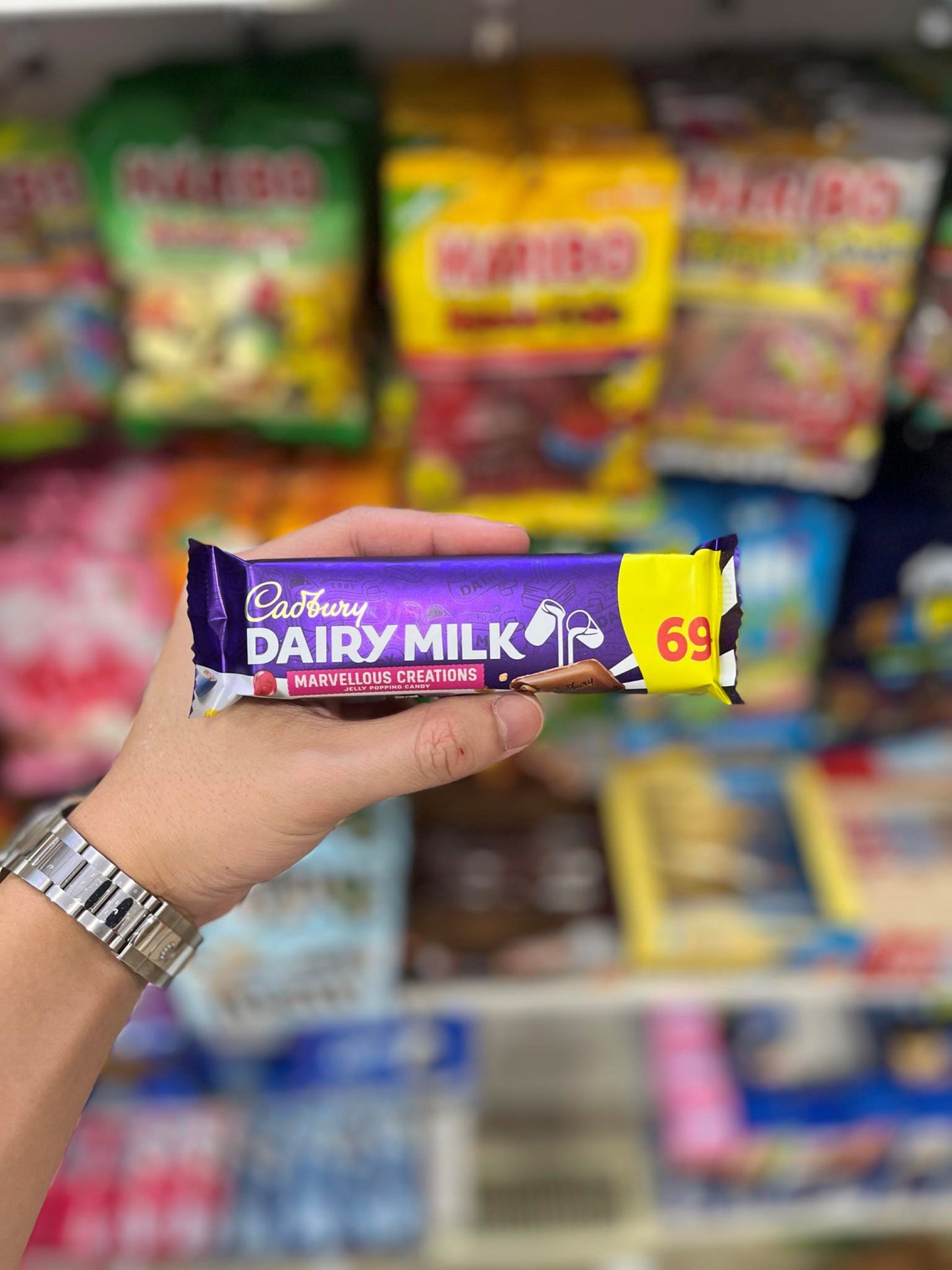 (IRELAND) CADBURY MARVELLOUS JELLY POPPING CANDY - 47G