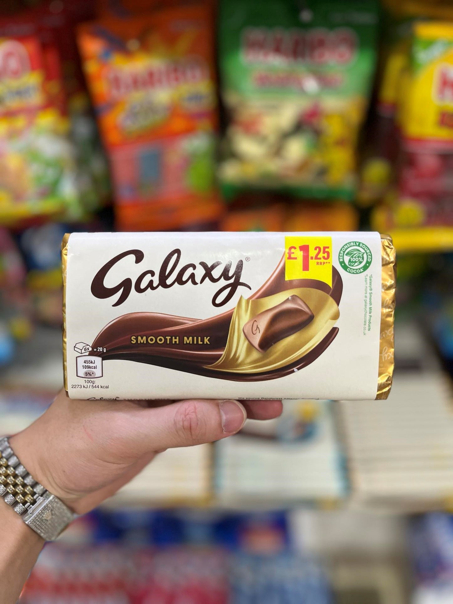 (IRELAND) GALAXY SMOOTH MILK - 135G