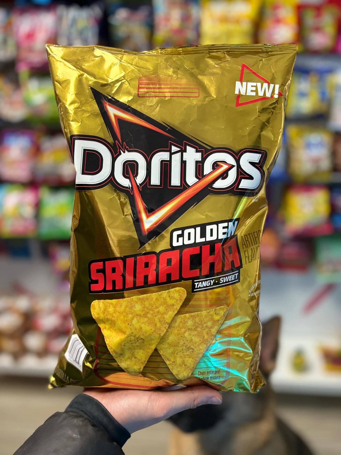 Doritos Golden Sriracha Tangy Sweet 18.375oz – Bold & Flavorful Snack from the USA