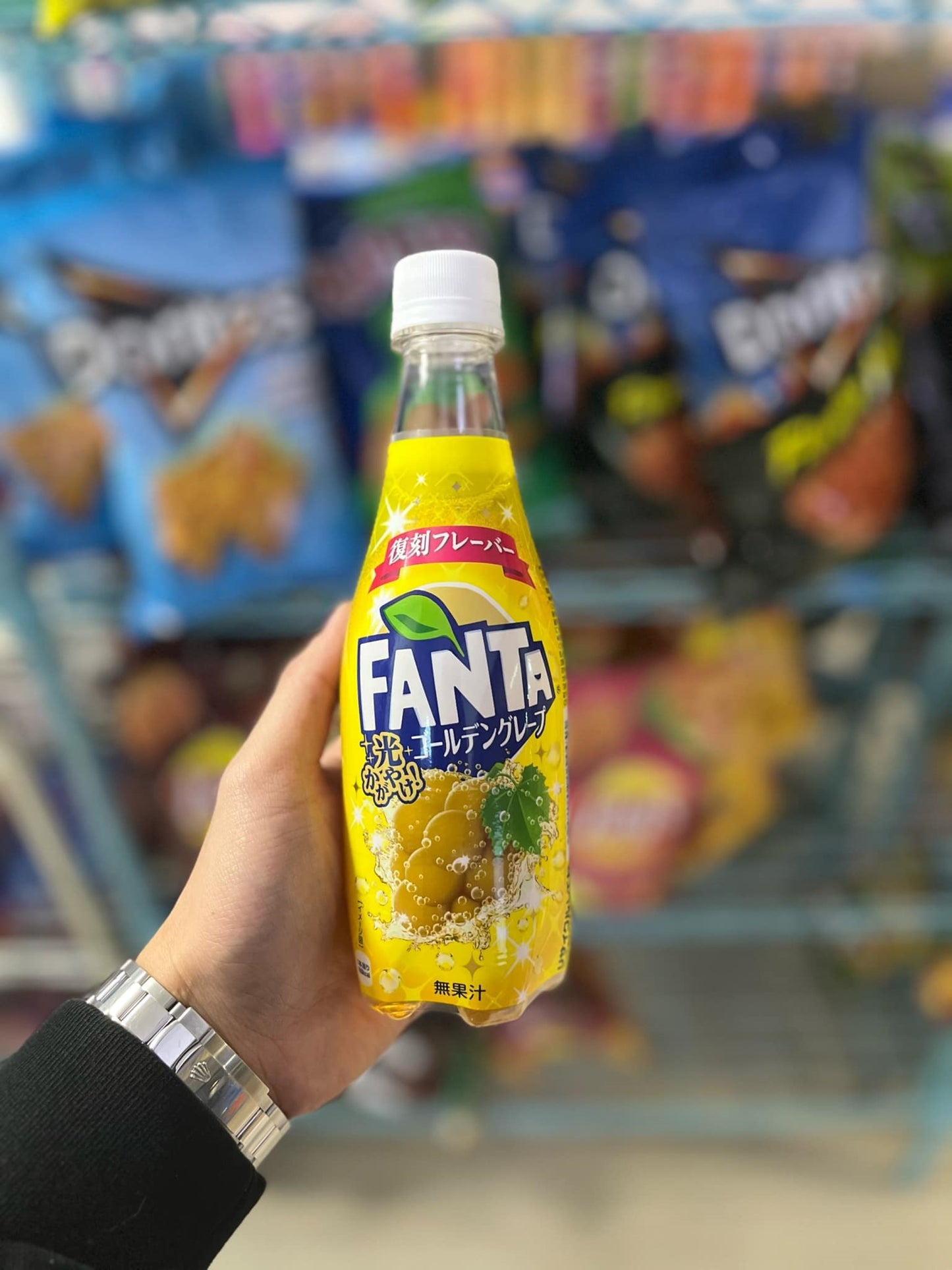(JAPAN) FANTA GOLDEN GRAPE - 410ML