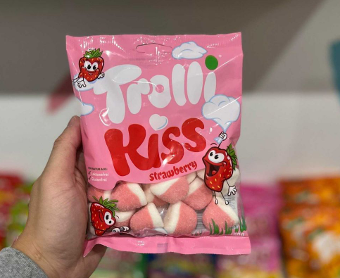 TROLLI STRAWBERRY KISS 150g (GERMANY)