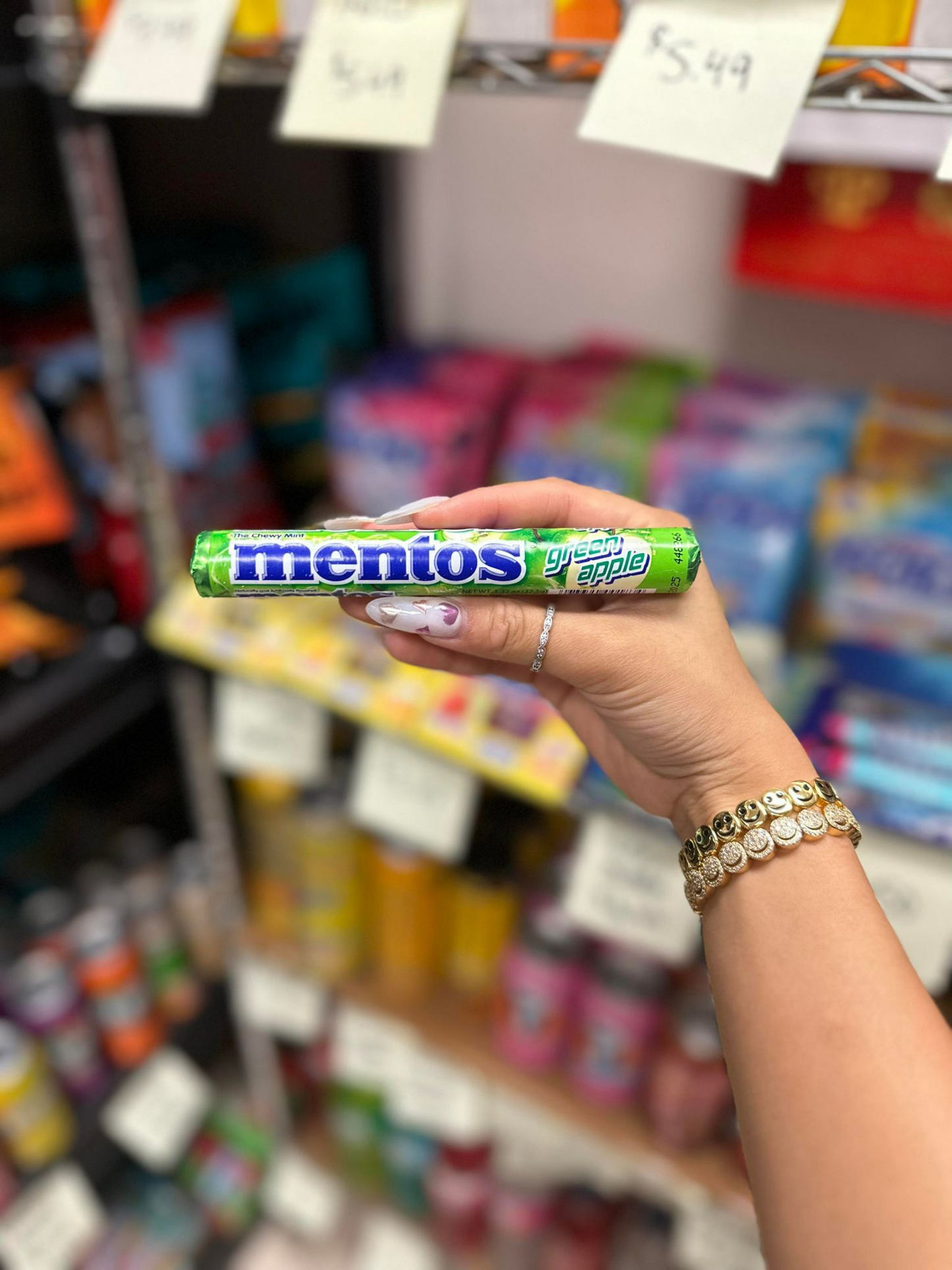 Mentos Candy Green Apple - 1.32oz