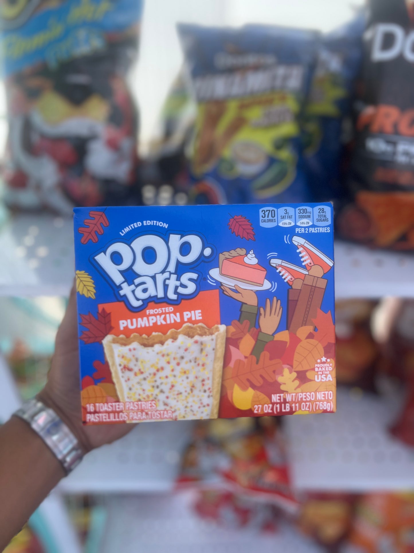 Pop-Tarts Frosted Pumpkin Pie - Limited Edition 16 Count