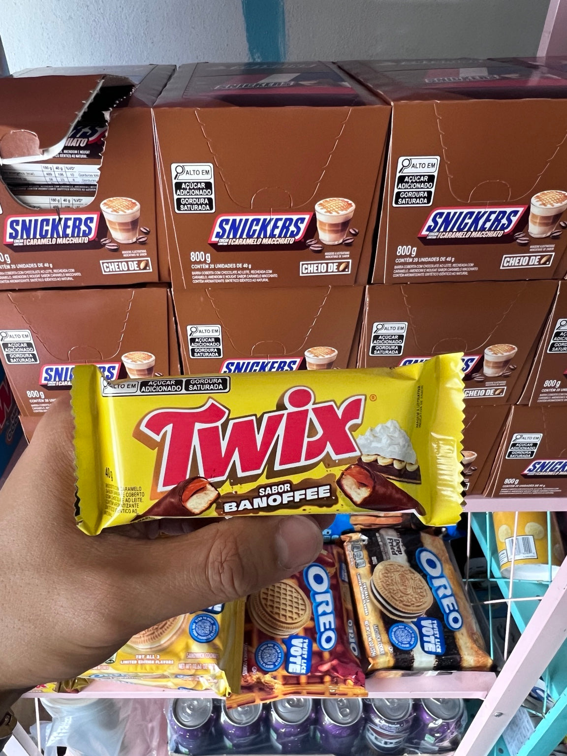 Twix Banoffee Chocolate Bar (Brazil) - 40g