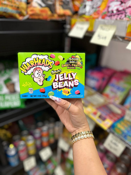 WarHeads Sour Jelly Beans Theatre Box