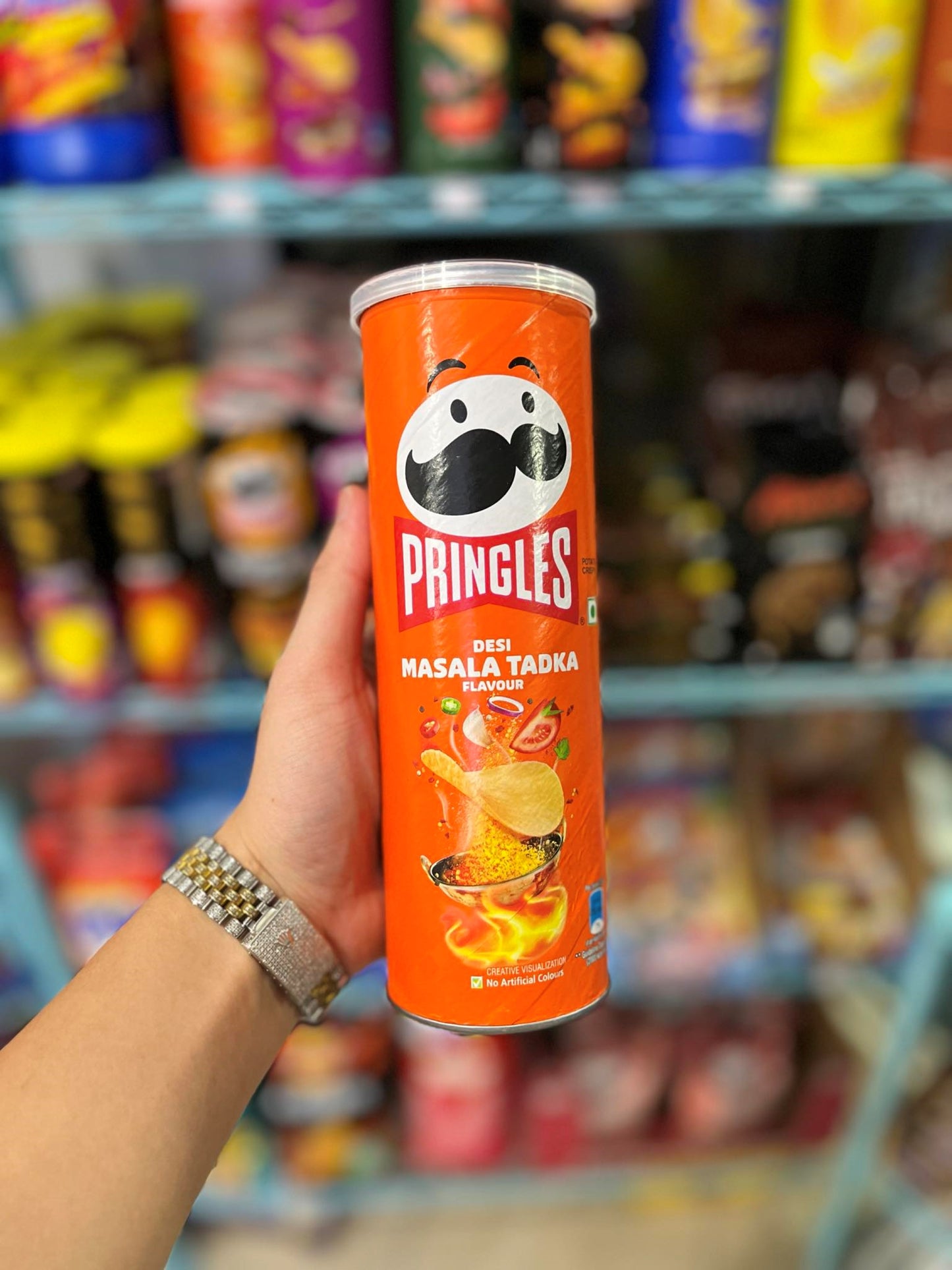 (MALAISIE) PRINGLES DESI MASALA TADKA - 102G